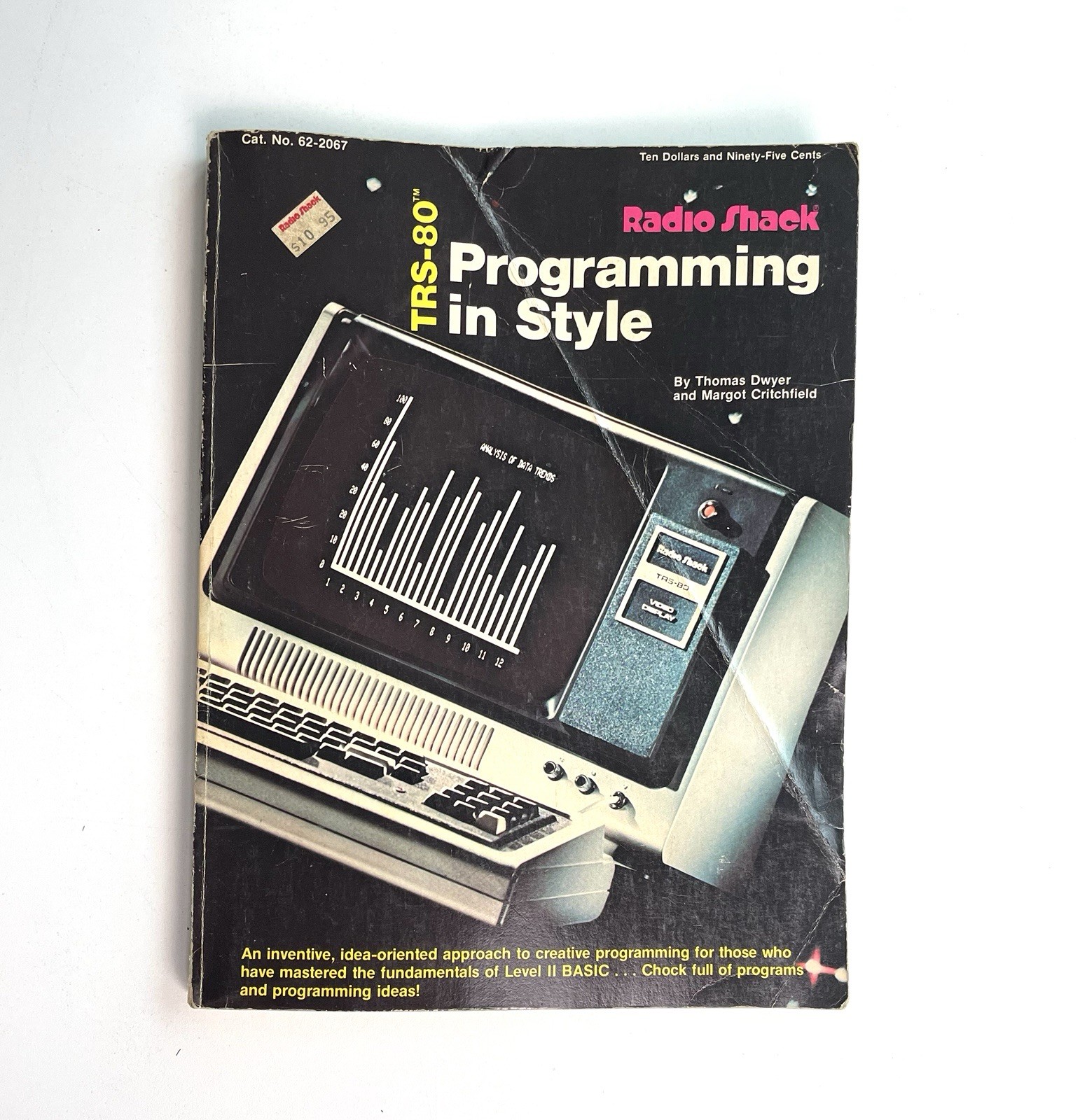 Vintage 1980 TRS-80 Programming in Style Radio Shack Book BASIC Computer *READ*