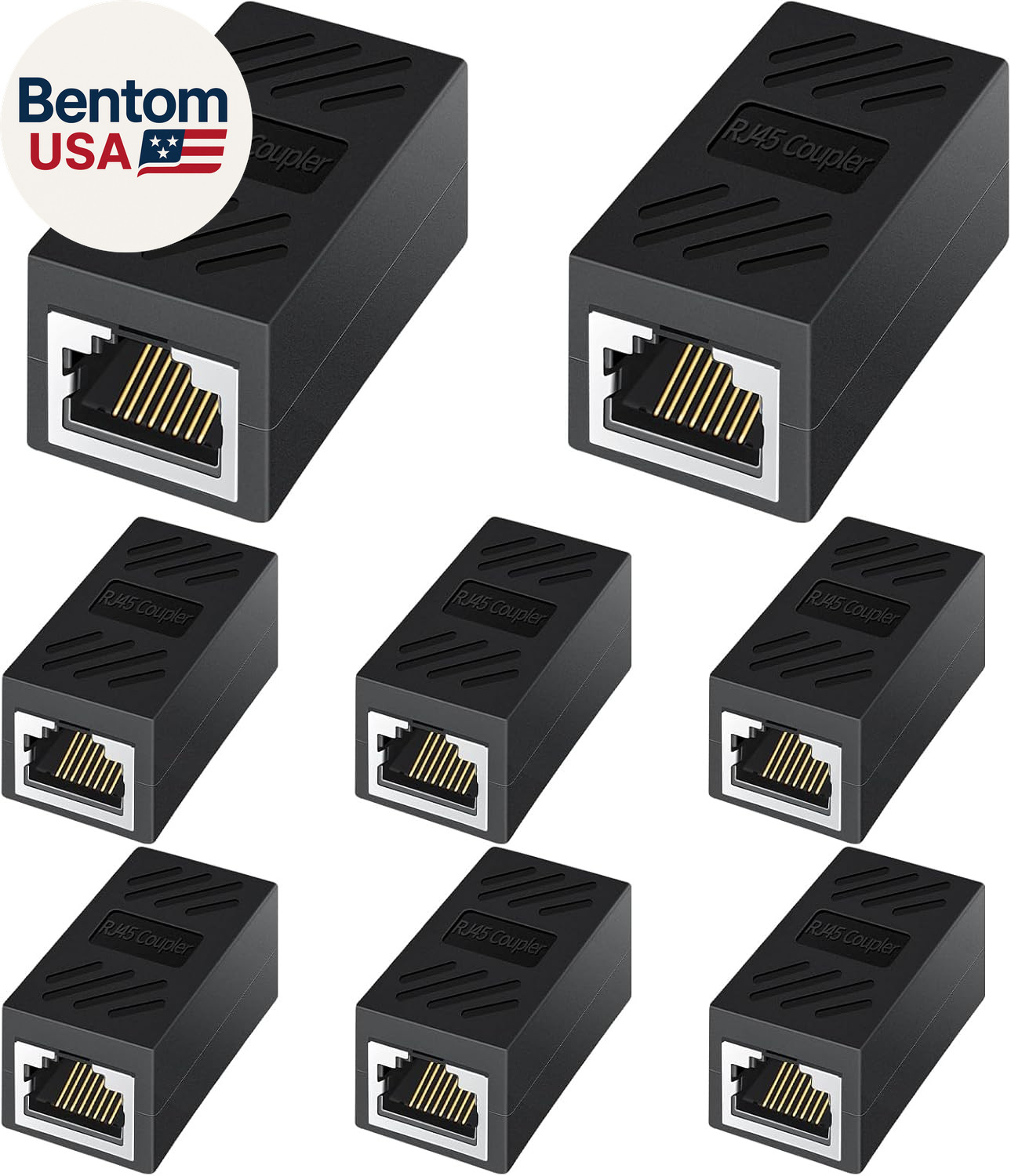 RJ45 Coupler, Ethernet Coupler-Female to Female Internet Network Cable Extender