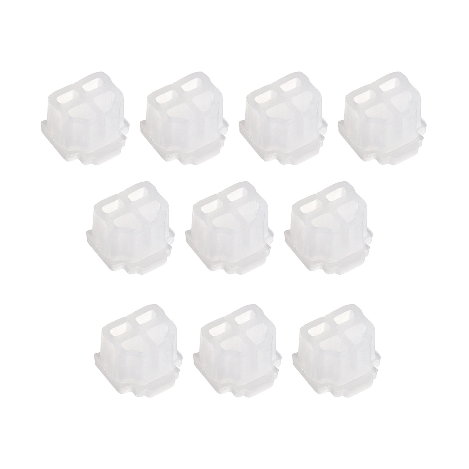RJ11 Anti Dust Plug Port Dust Silicone Covers Caps Stoppers Clear 20pcs