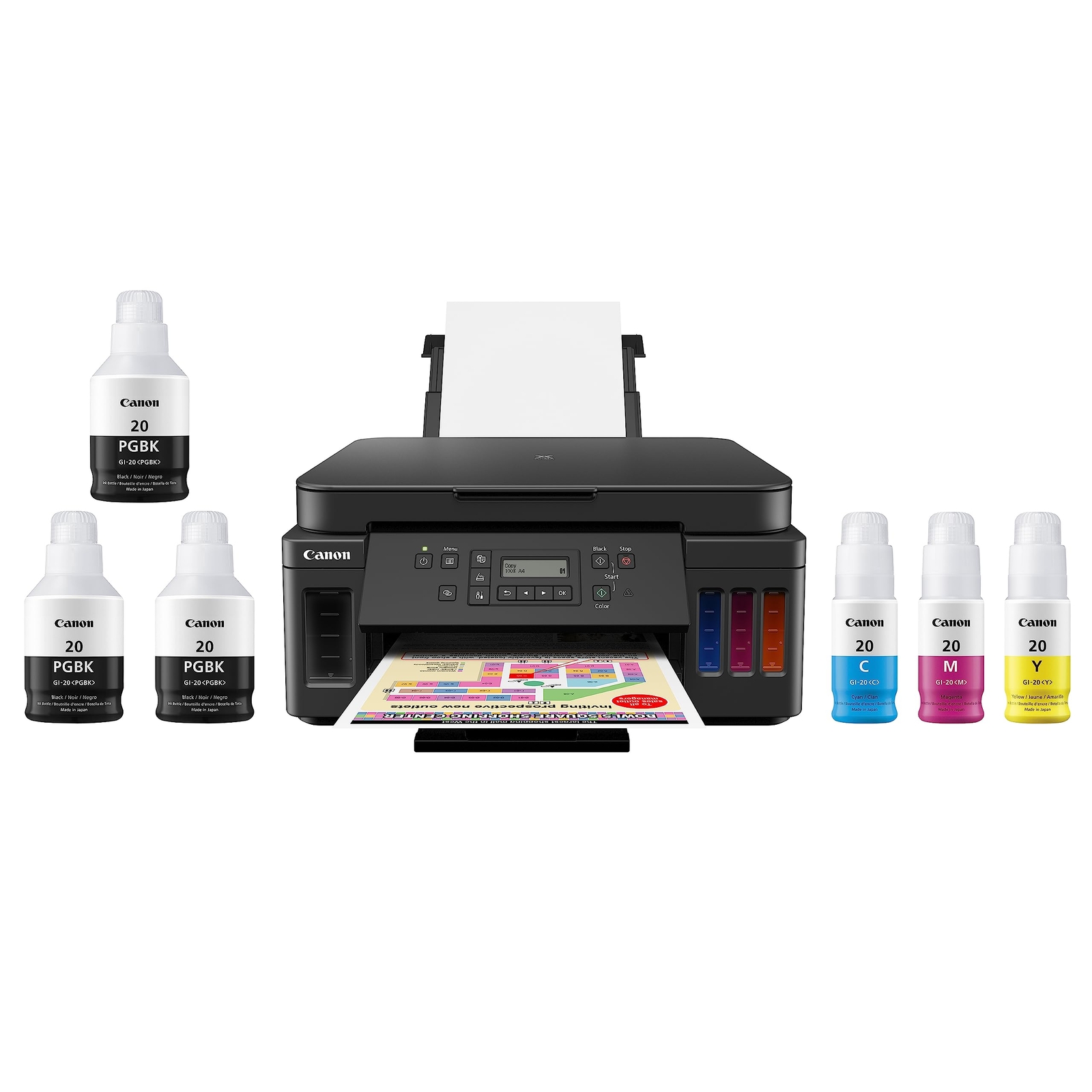 Canon PIXMA G6020 All-in-One Supertank Wireless Printer