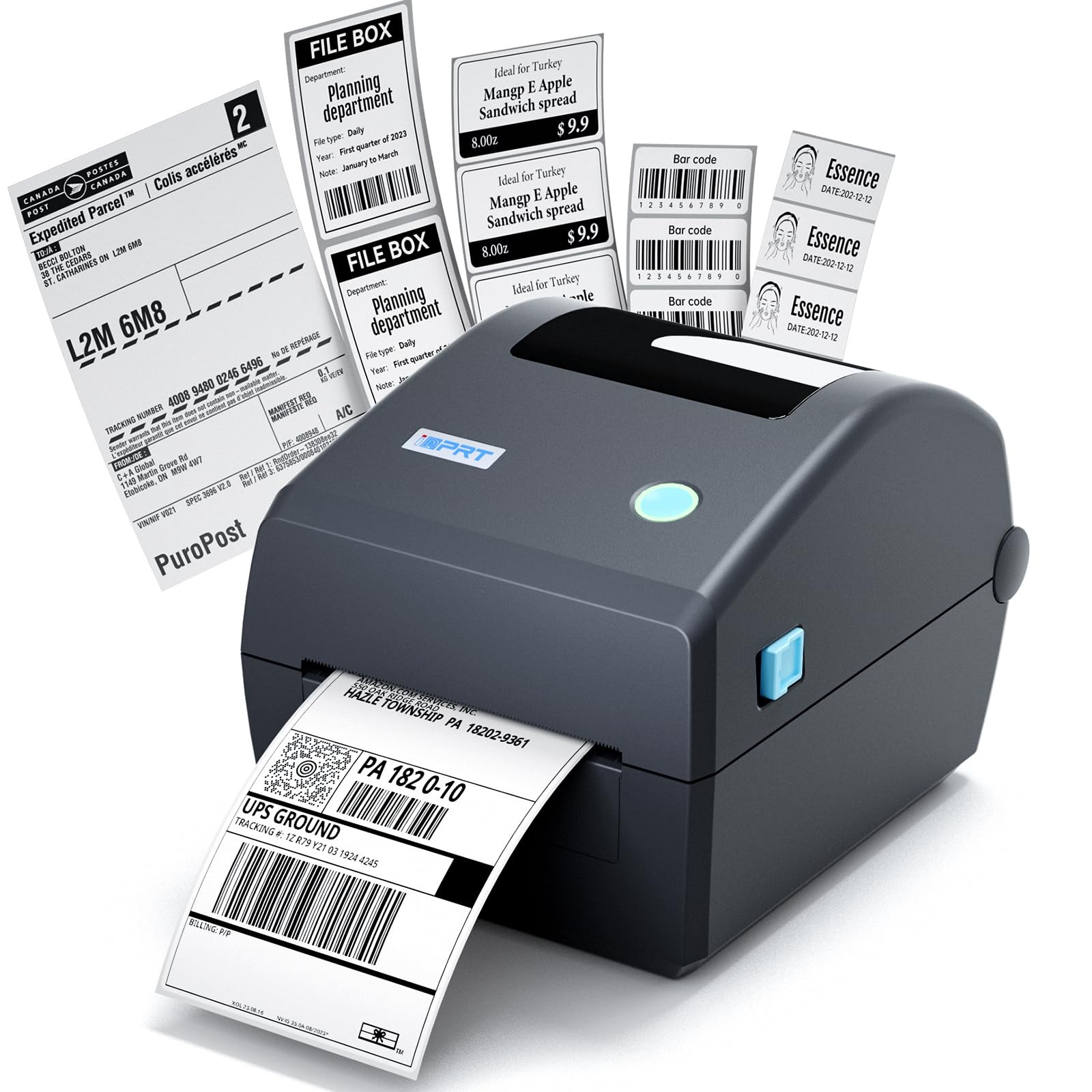 iDPRT iD880 Industrial Thermal Printer 1.18"-4.09" Wide Labels