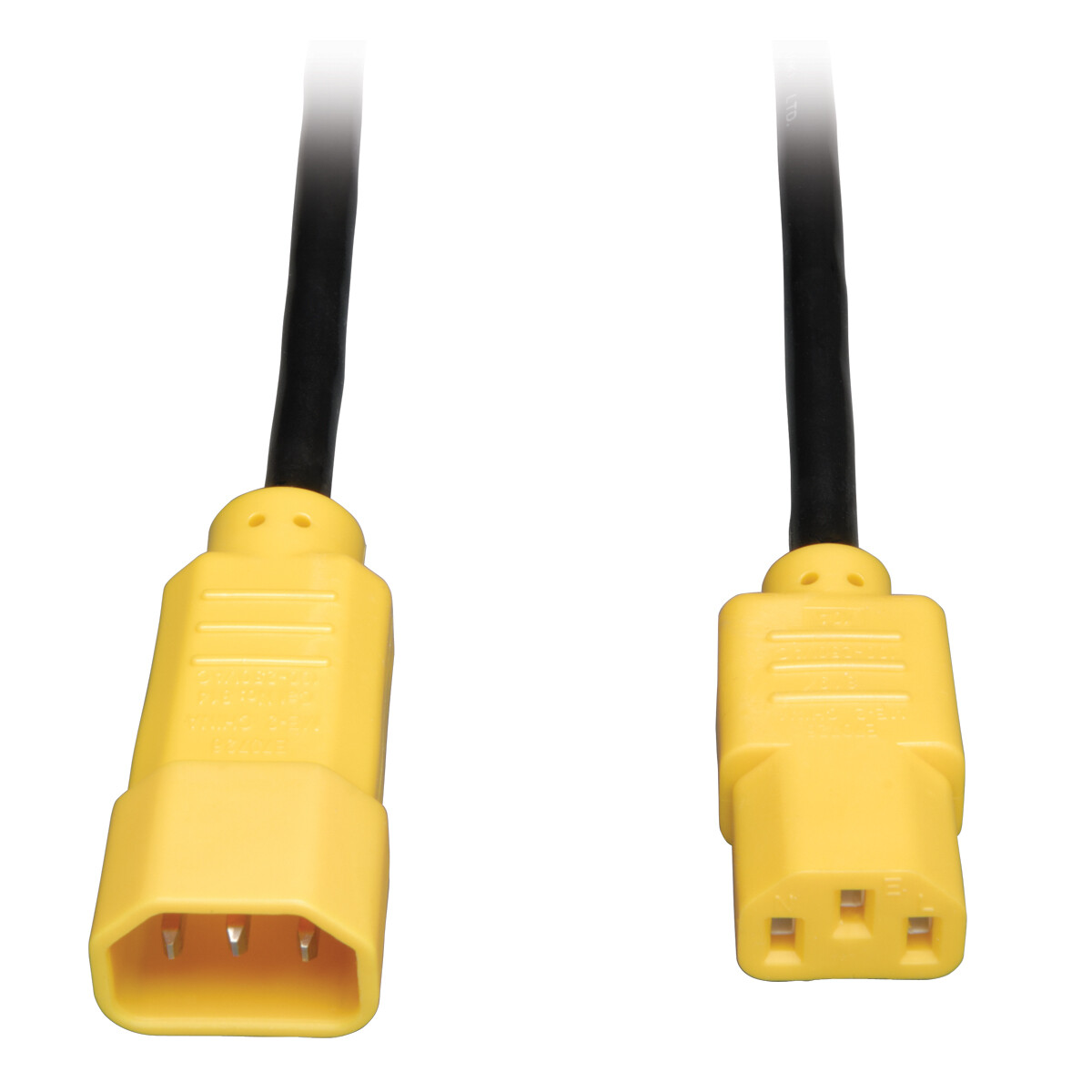 Tripp Lite 6ft C14 to C13 Power Extension Cable P005-006-YW Yellow