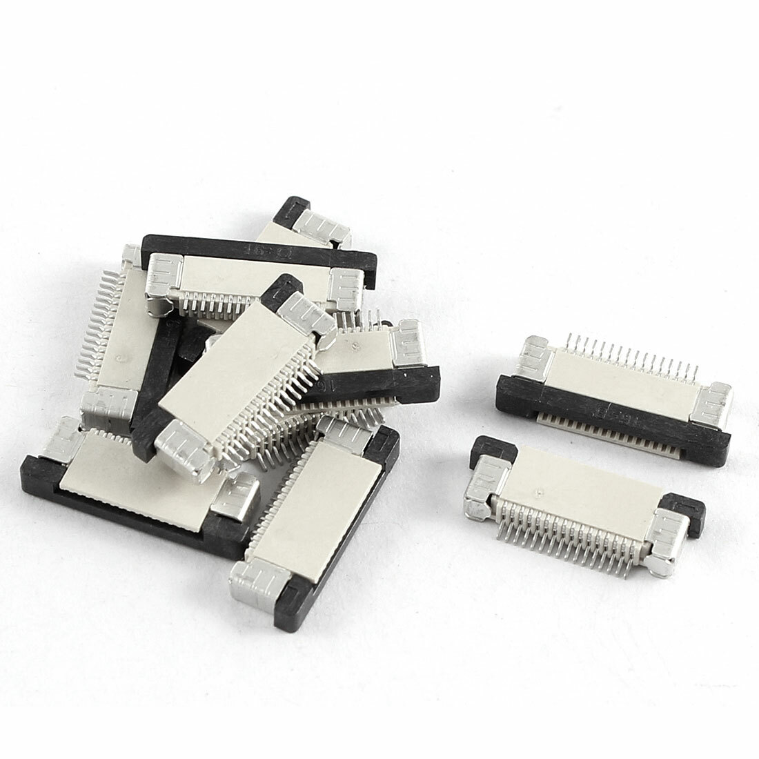 10Pcs Bottom Connect 16Pin 0.5mm Pitch FFC FPC Ribbon Sockets Connector
