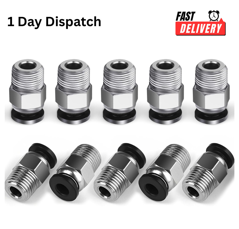 10PCS Bowden Tube Connector 4mm Quick Fitting Ender 3 V2