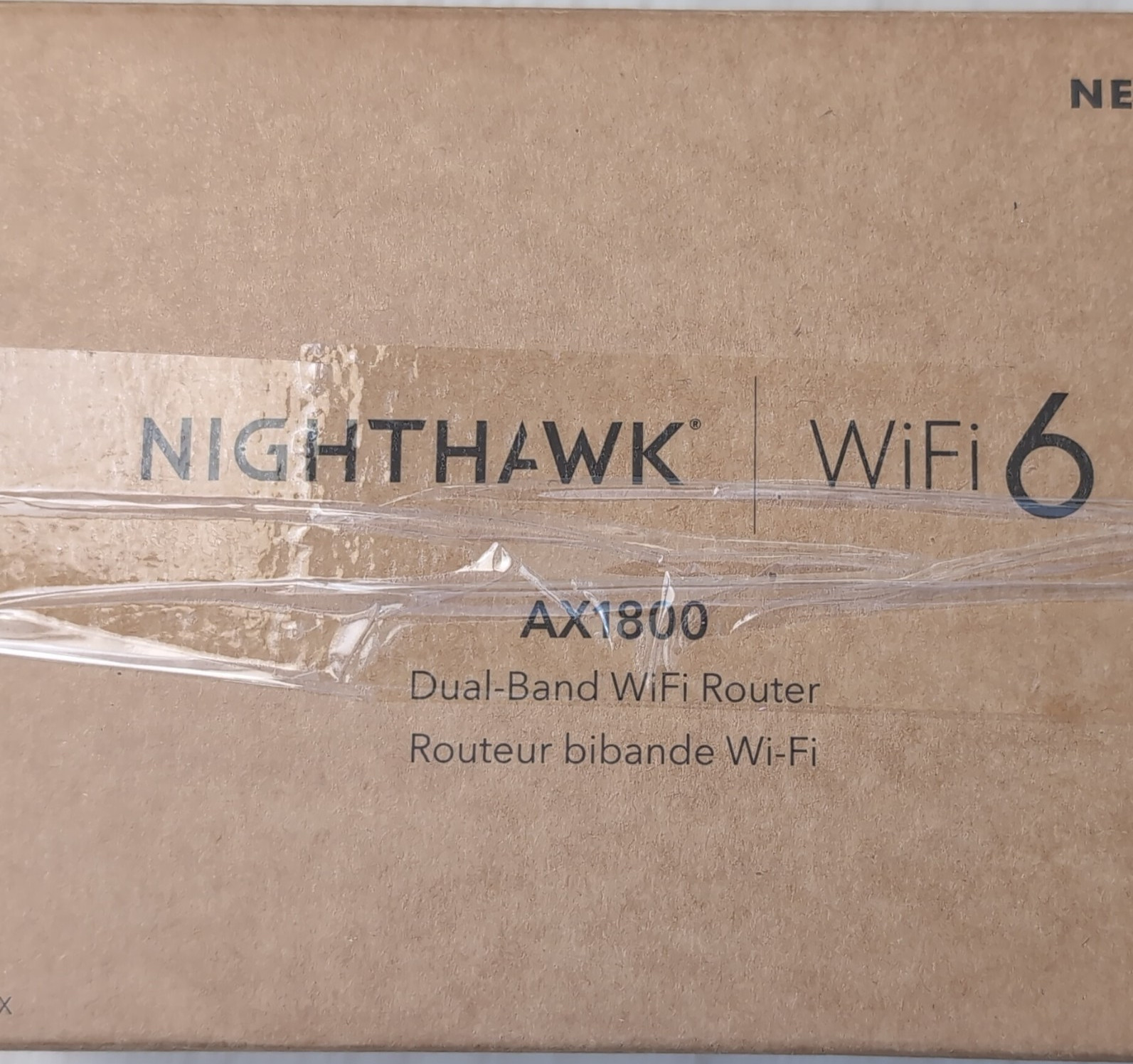 NETGEAR Nighthawk AX1800 WiFi 6 Dual-Band Router R6700AXv3 1800Mbps Black RJ-45