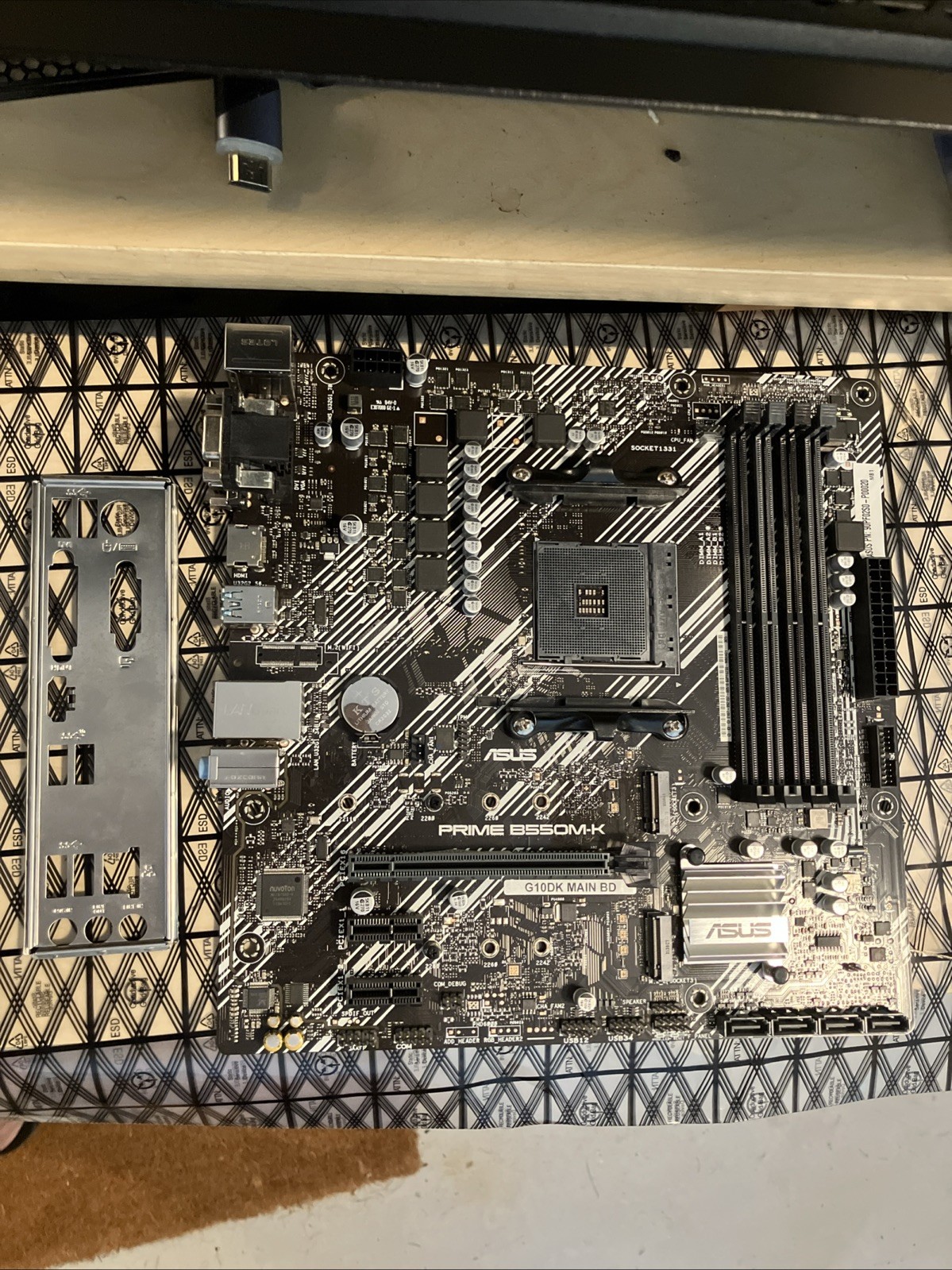 ASUS Prime B550M-K AMD Socket AM4 DDR4 Micro-ATX Motherboard