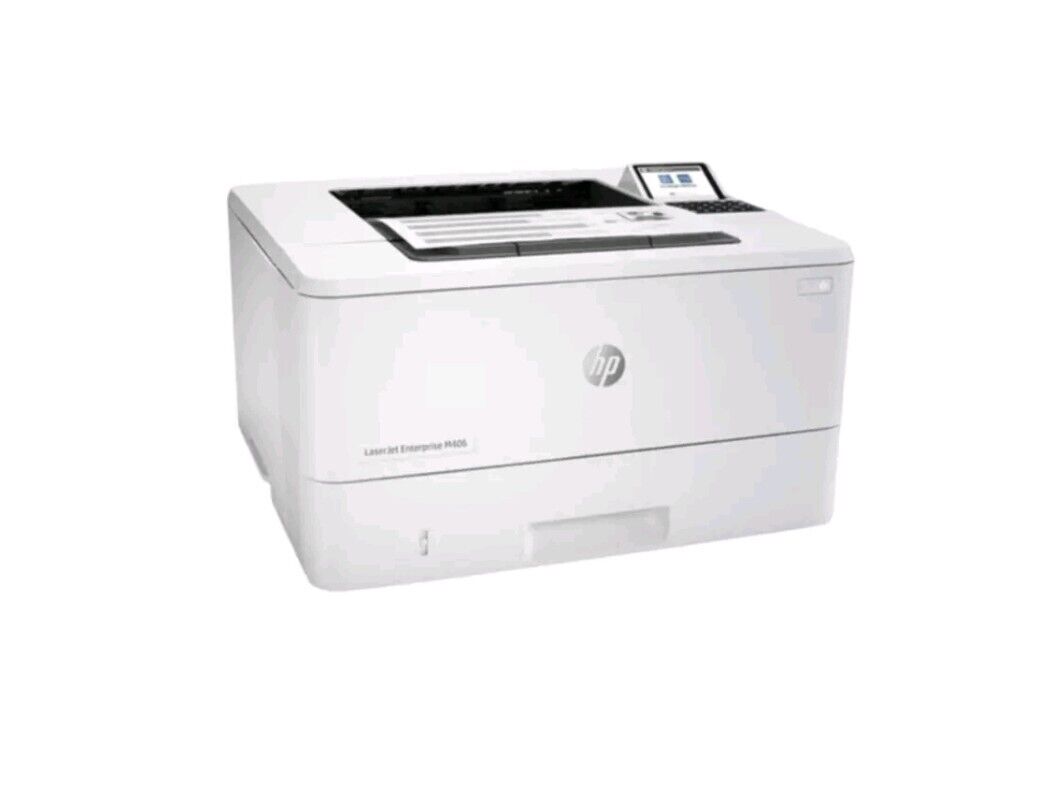 HP LaserJet Enterprise M406dn Monochrome Printer with built-in Ethernet