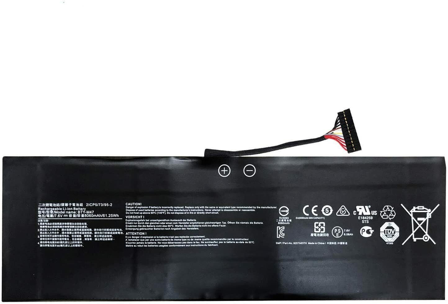  BTY-M47 Genuine Battery for MSI GS40 6QE-006XCN 6QE-055XCN GS43 GS43VR 6RE-045C