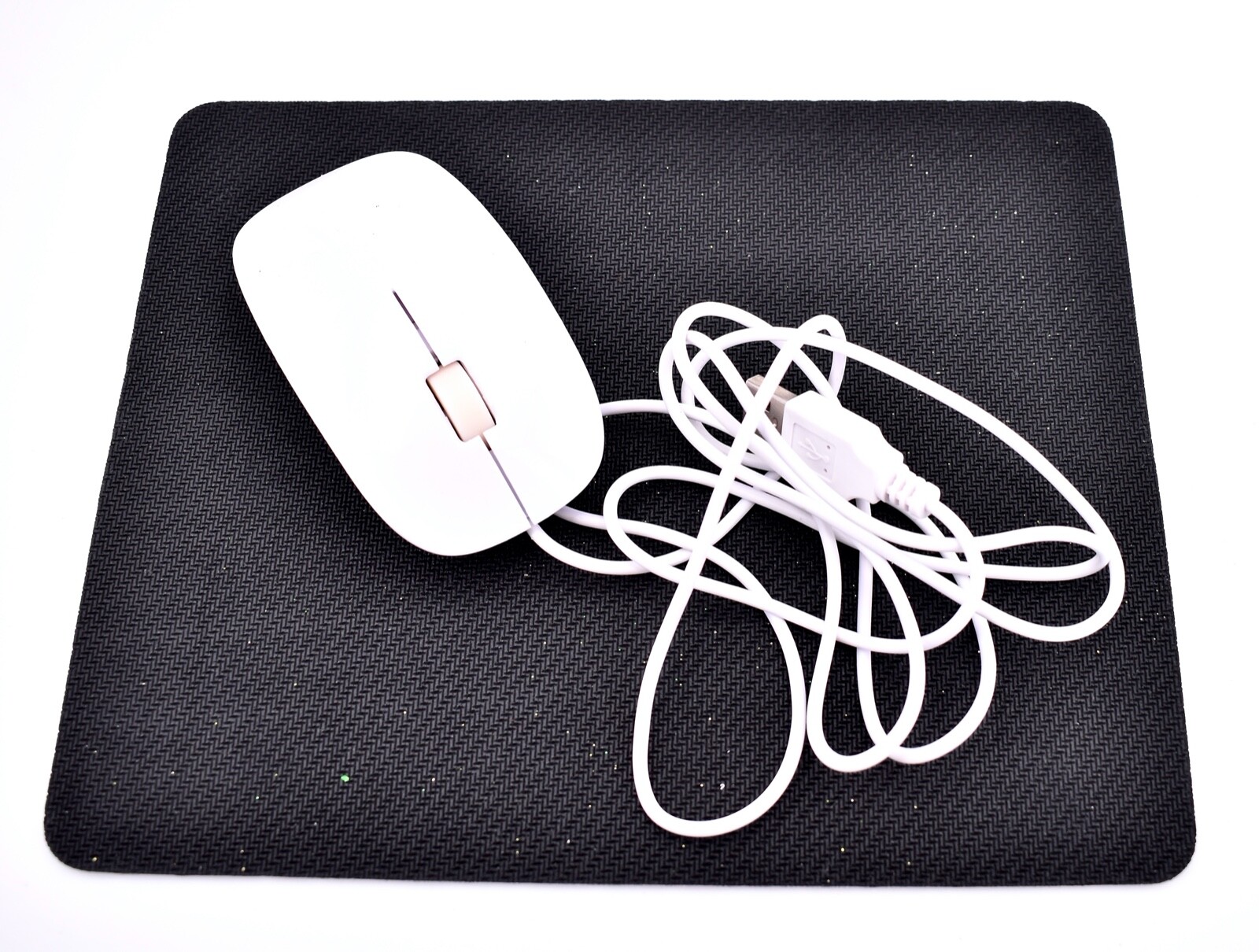 Mouse Pad & Wired Mouse,Compatible with Laptops,Desktops,MacBook&Mac Mini 