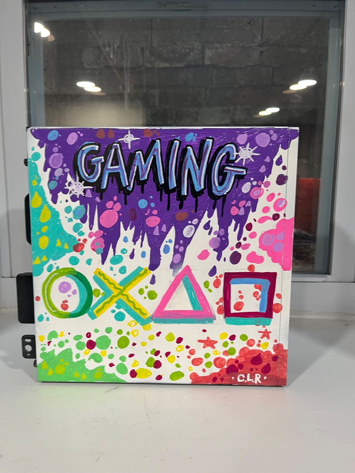Custom Art Gaming PC | Hand‑Painted Case | i5 RX 550 | Windows 10