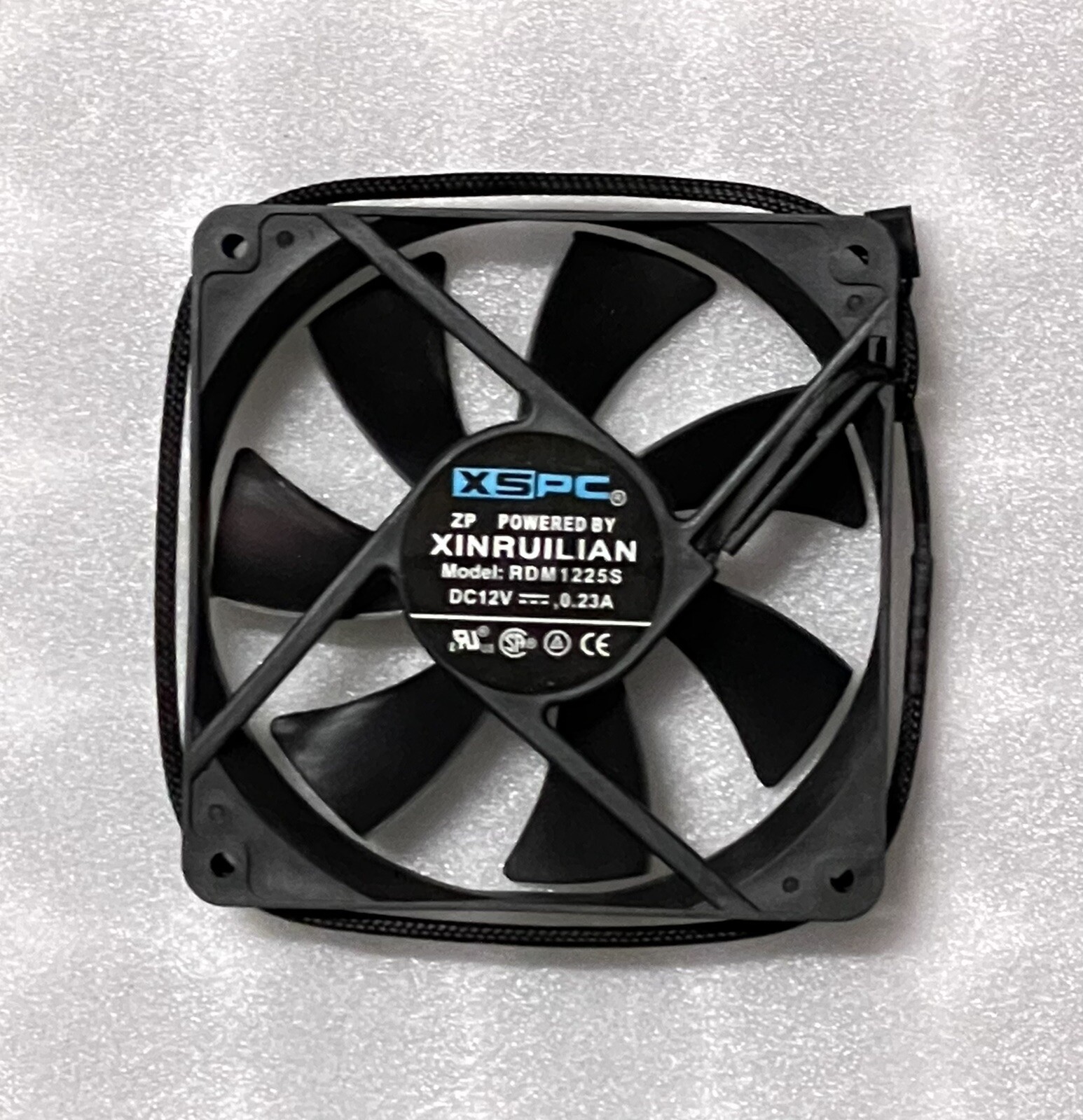 XSPS 120MM Xinruilian RDM1225S PWM Fan 2-pack