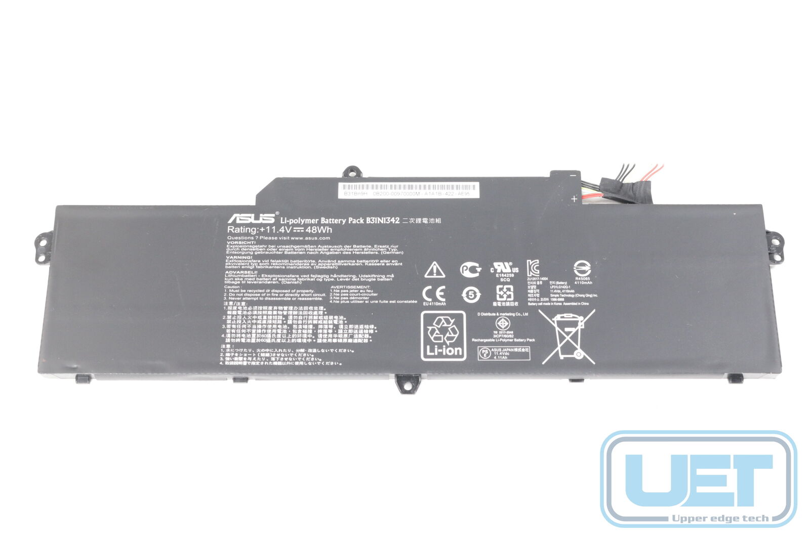 Asus Chromebook C200M Genuine Battery 0B200-00970000 3Cell 48Whr Tested Warranty