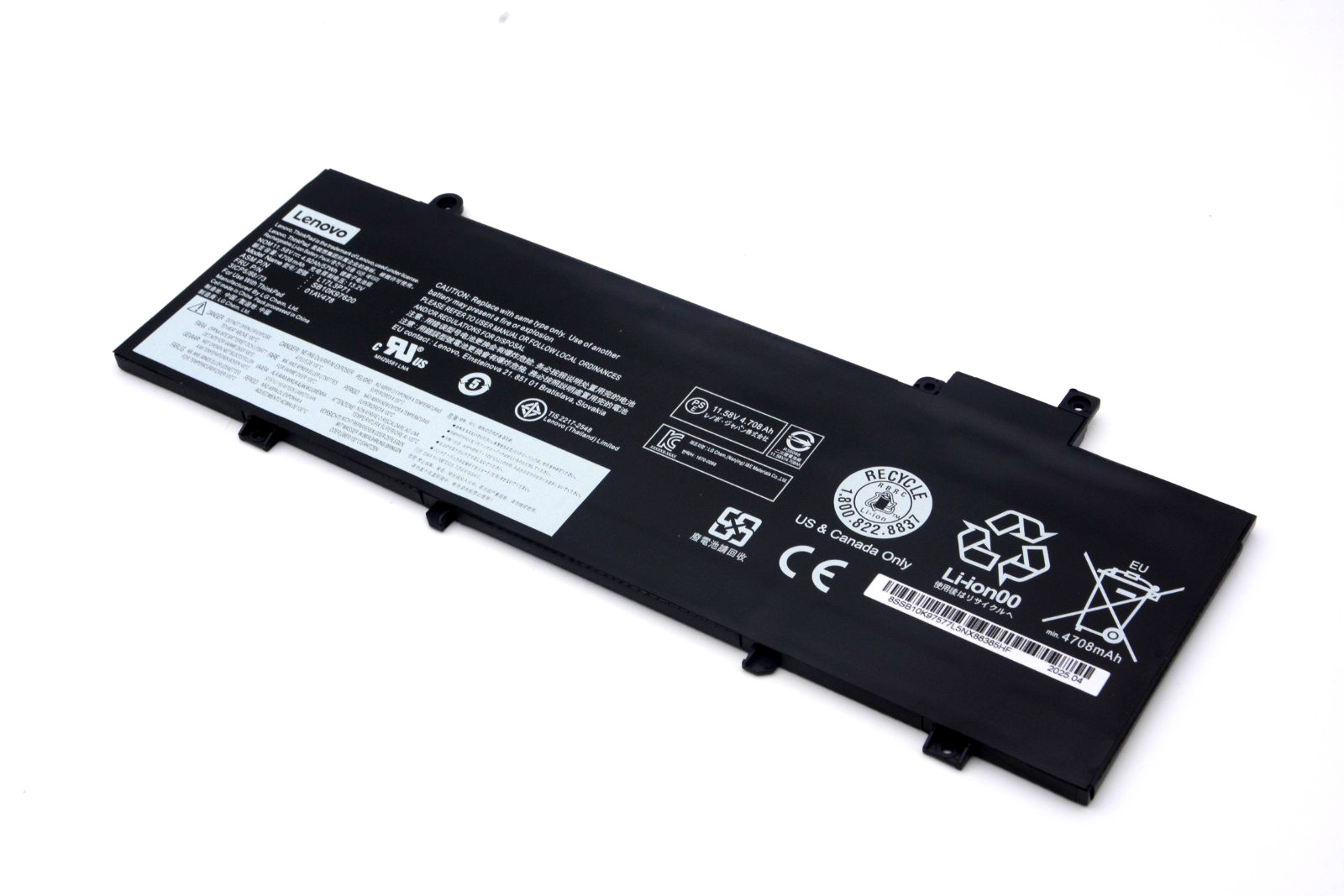 NEW OEM 57Wh 01AV478 Laptop Battery For Lenovo ThinkPad T480S L17L3P71 01AV479