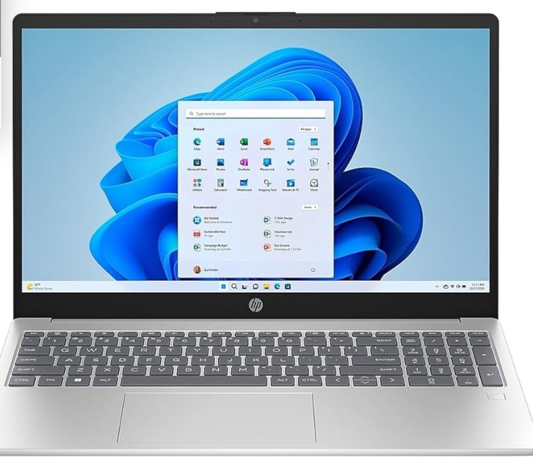 HP 15.6" Diagonal Full HD (1920 x 1080) Laptop, 11th Gen Intel Core