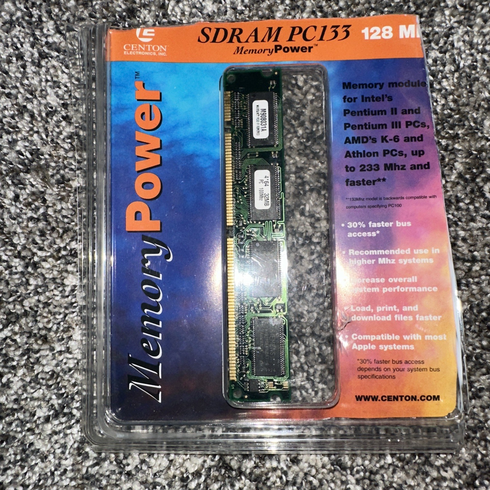 Memory Power 128mb Storage Ram Centon