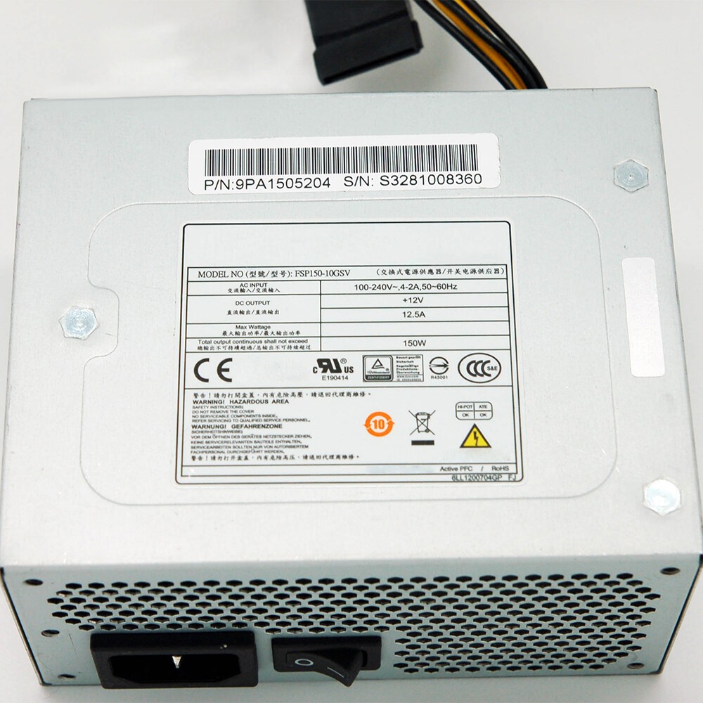 FSP150-10GSV Power Supply 100-240V 4-2A 50-60Hz 150W Replacement for FSP