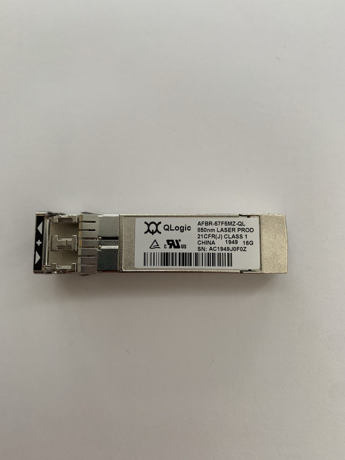 QLogic AFBR-57F5MZ-QL 16Gbps 850NM Fibre Channel SFP+ Transceiver Module NEW