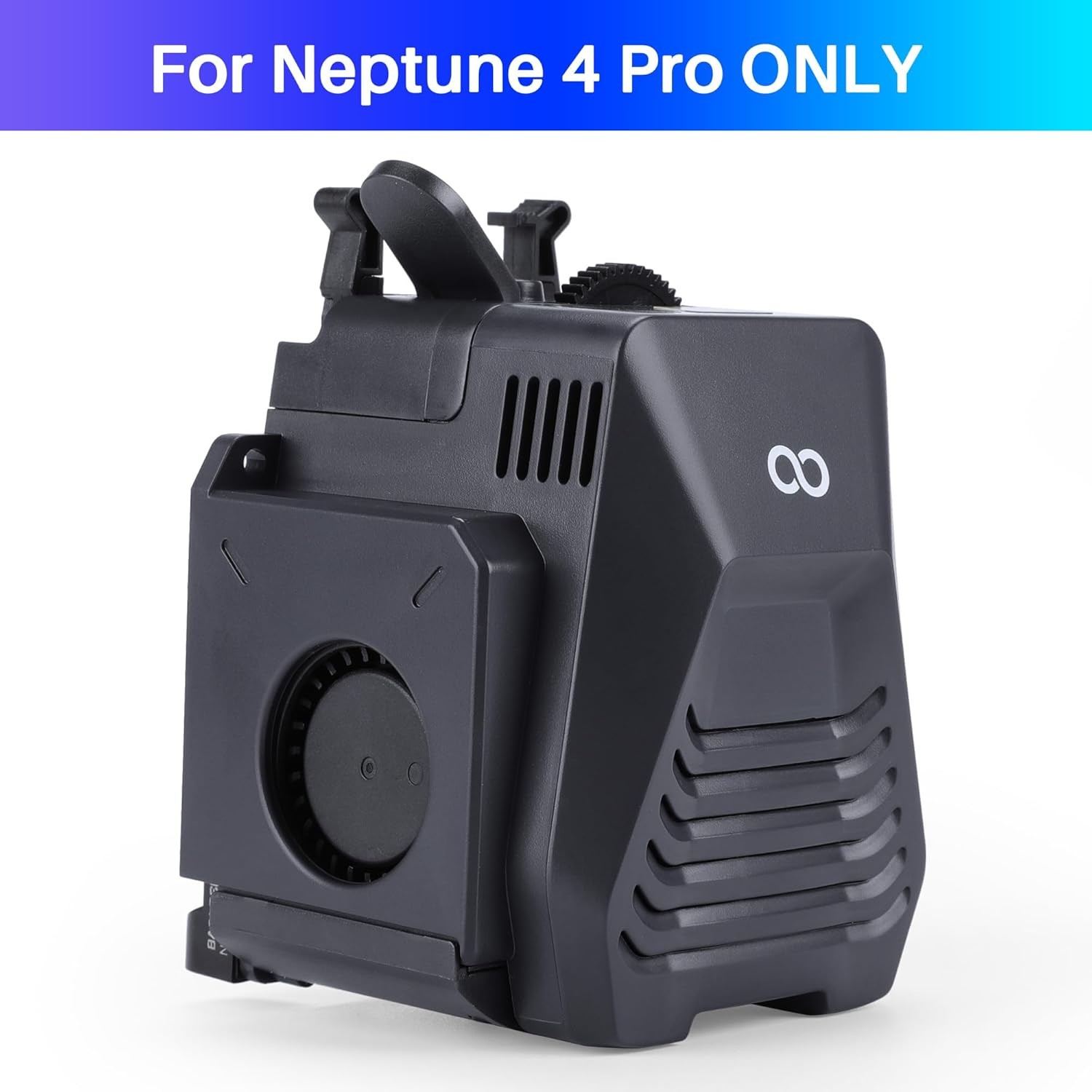 ELEGOO Official Extruder for Neptune 4 Pro 3D Printer, Dual-Gear Extruder Kit