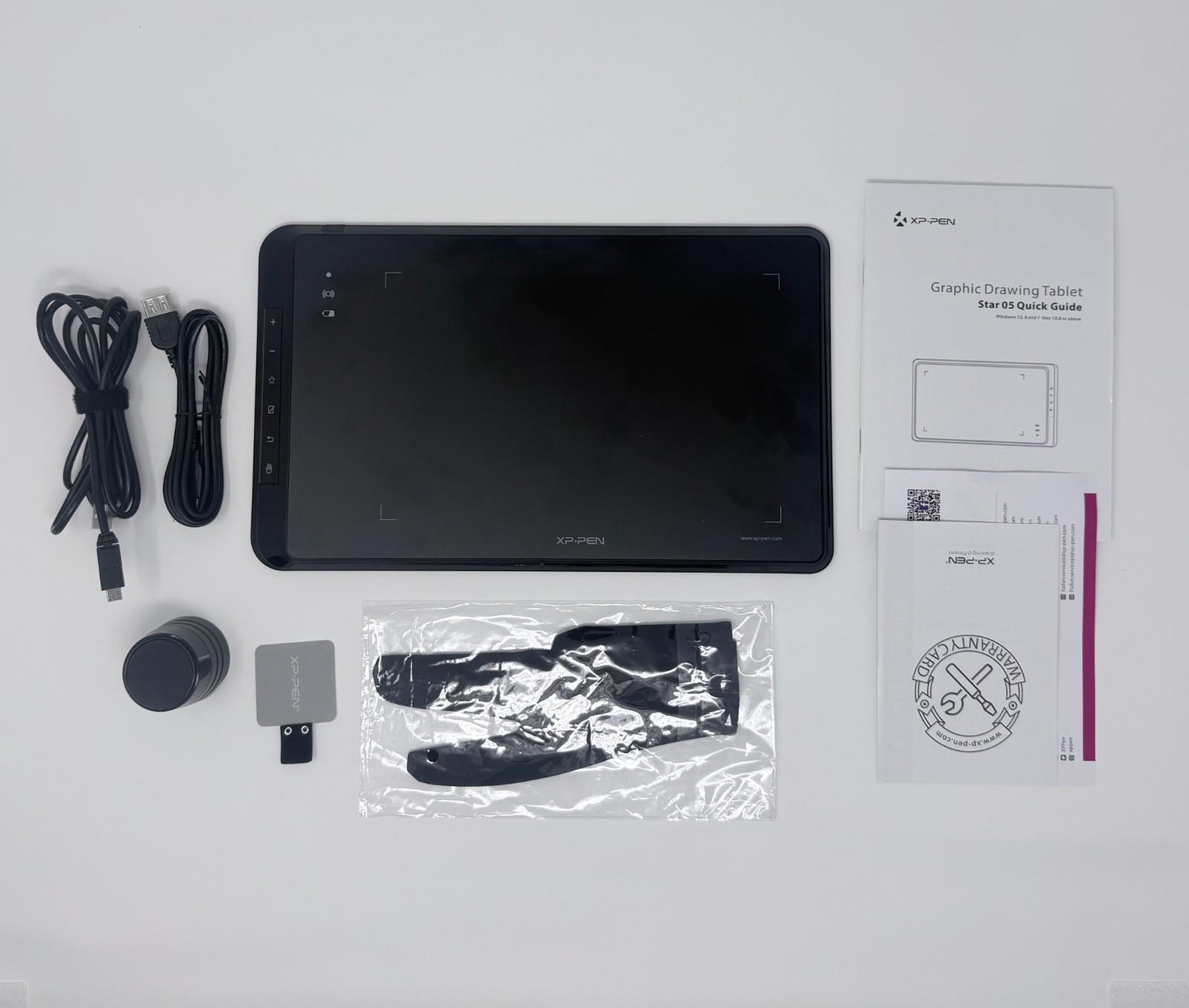 XP-Pen Star05 V2 Wireless 2.4G Graphics Drawing Tablet Digital Tablet Painting