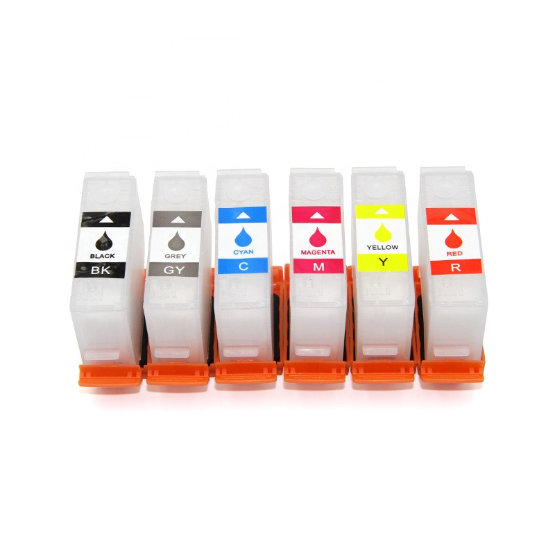 6pc 314XL Empty Refillable Ink Cartridge With Chip For Epson HD XP15000 Printer