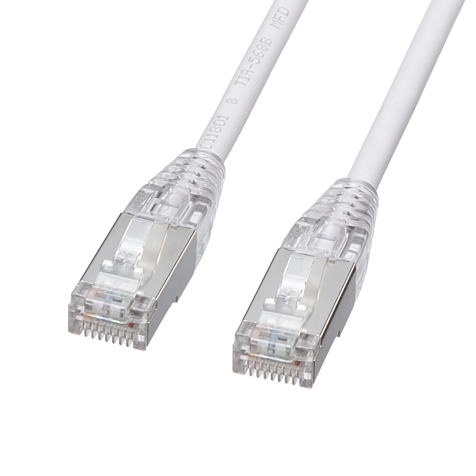 Sanwa Supply Cat5e STP Slim LAN Cable 10m White KB-SL5STPS-10W Japan Import