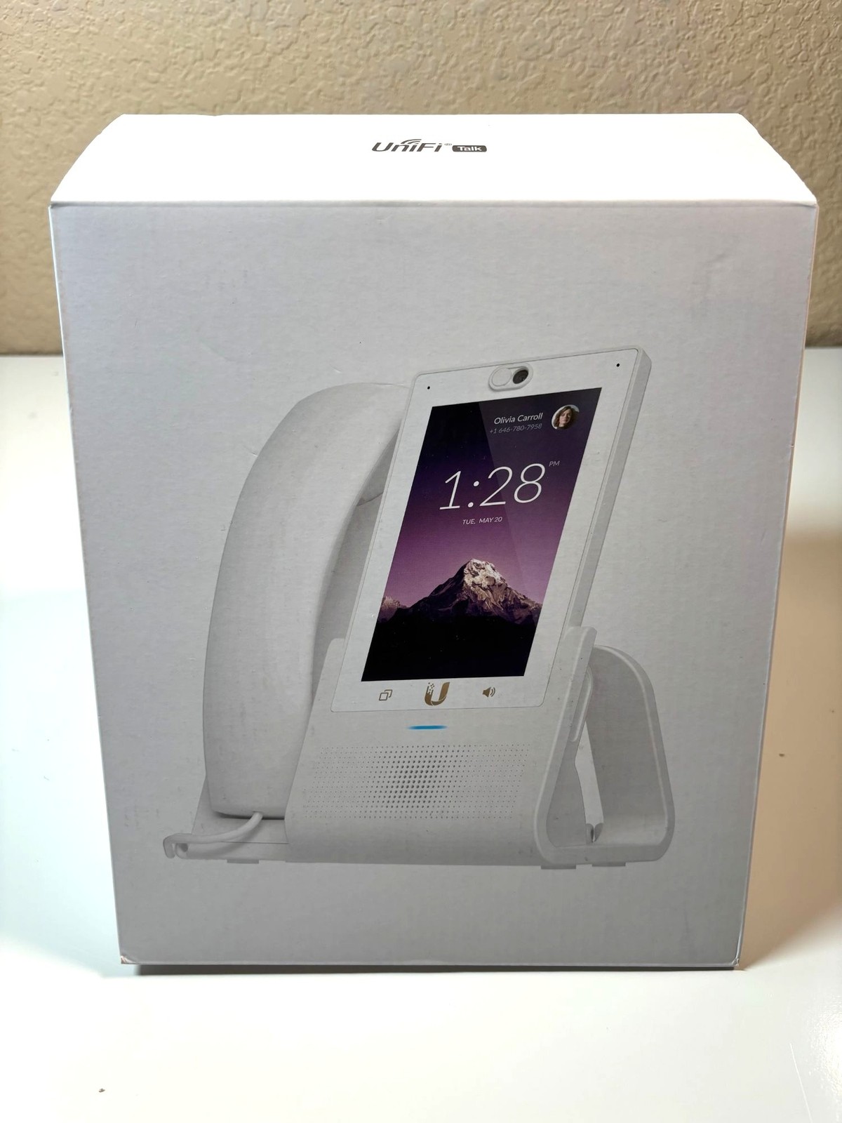 NEW Ubiquiti UniFi Talk Phone Touch UTP-Touch-White-L VoIP Touchscreen Phone