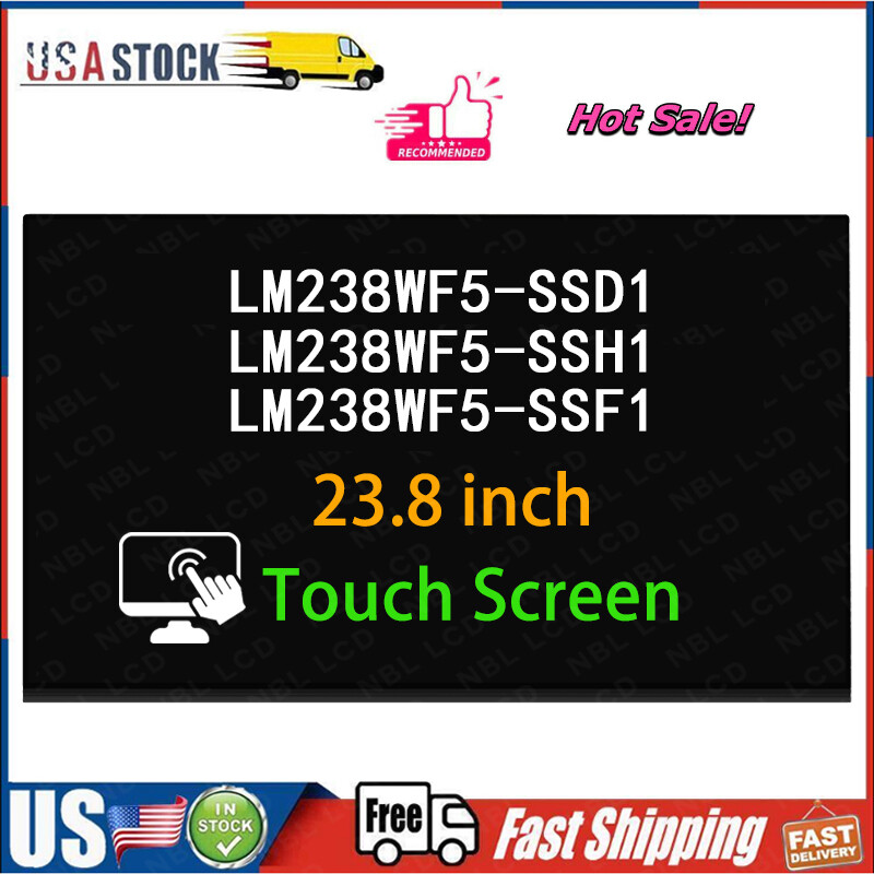 23.8" LCD Touch Screen for HP Pavilion 24-X 24-XA0053W 1920×1080 Display Panel