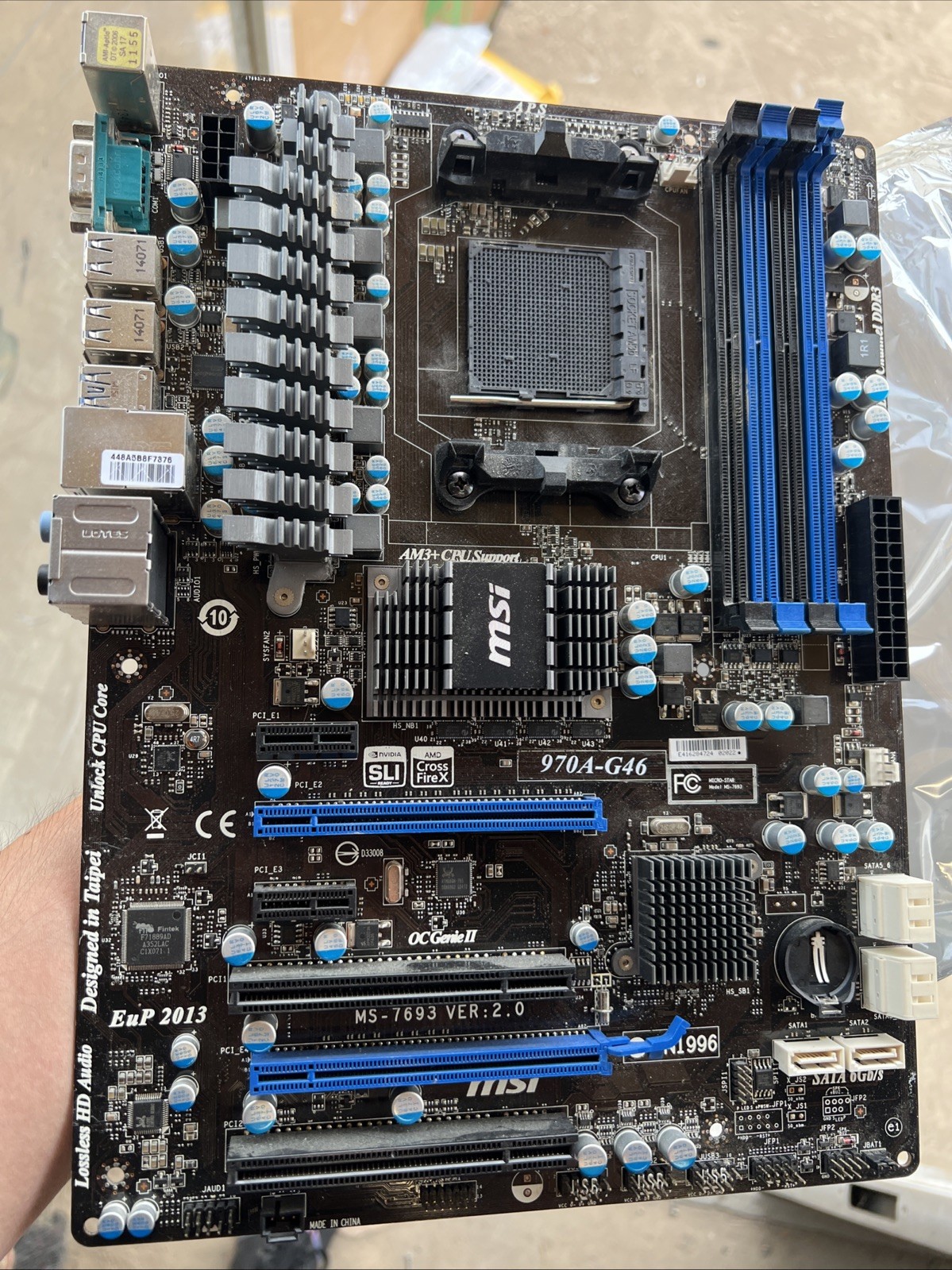 MSI 970A-G46 AMD AM3+ DDR3 Motherboard