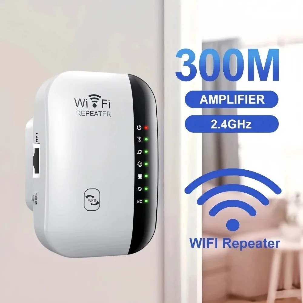 Extensor de alcance WiFi, Amplificador de Internet, Repetidor de Señal Router