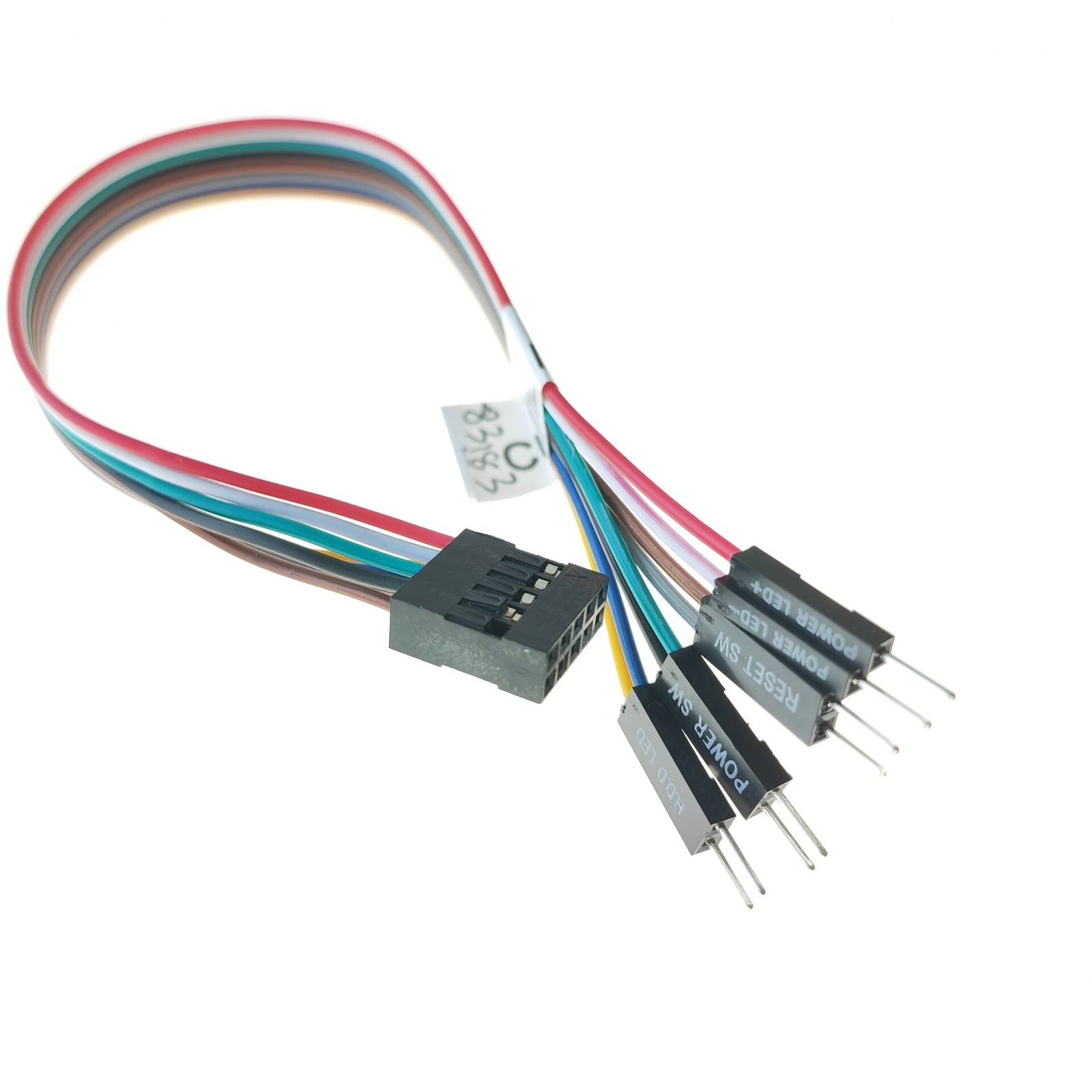 9P Integrated ATX Motherboard Jumper Reset Power SW Switch HDD Extension Cable