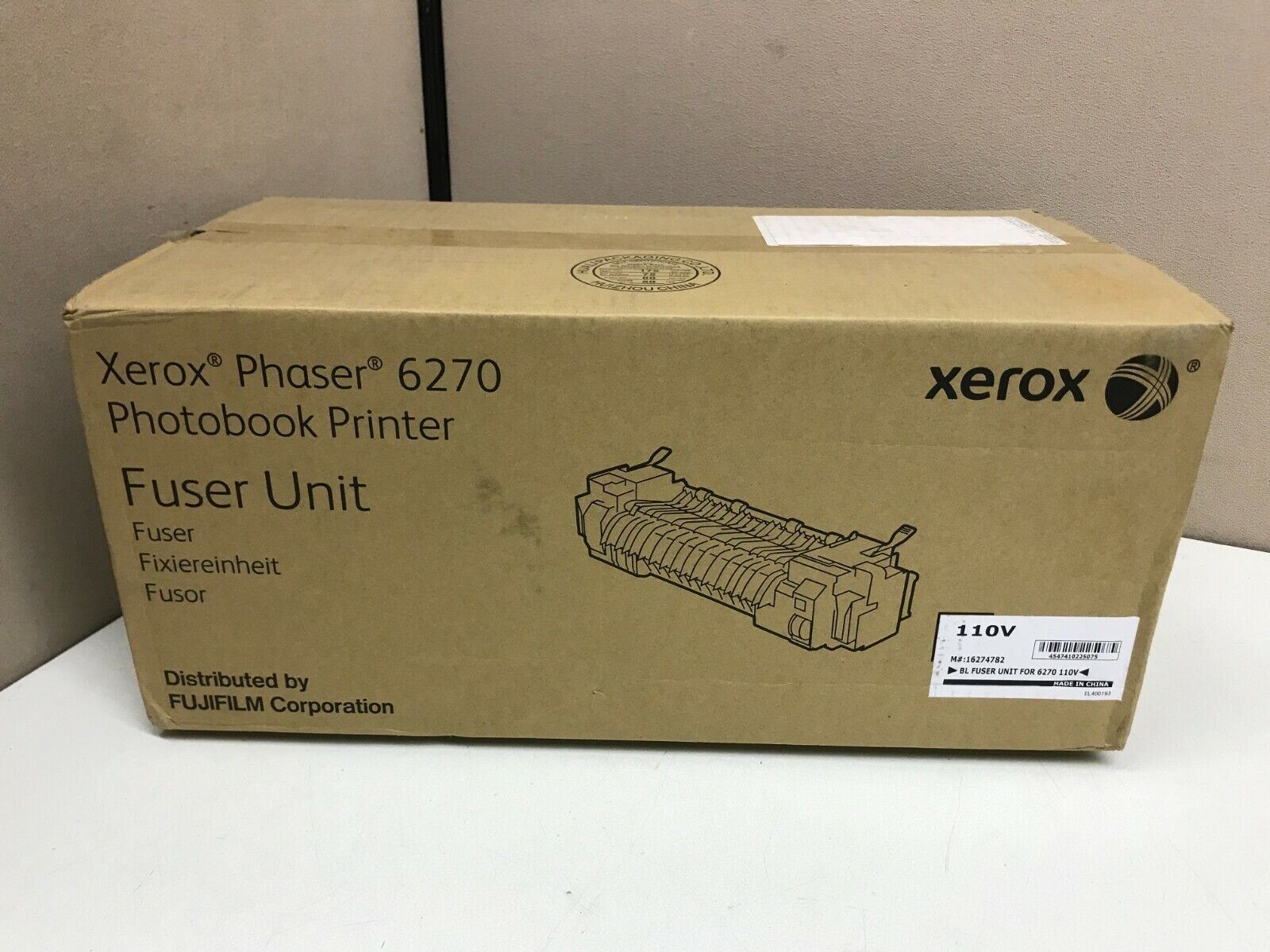 Genuine Sealed Xerox Phaser 6270 Photobook Printer 110V Fuser Unit