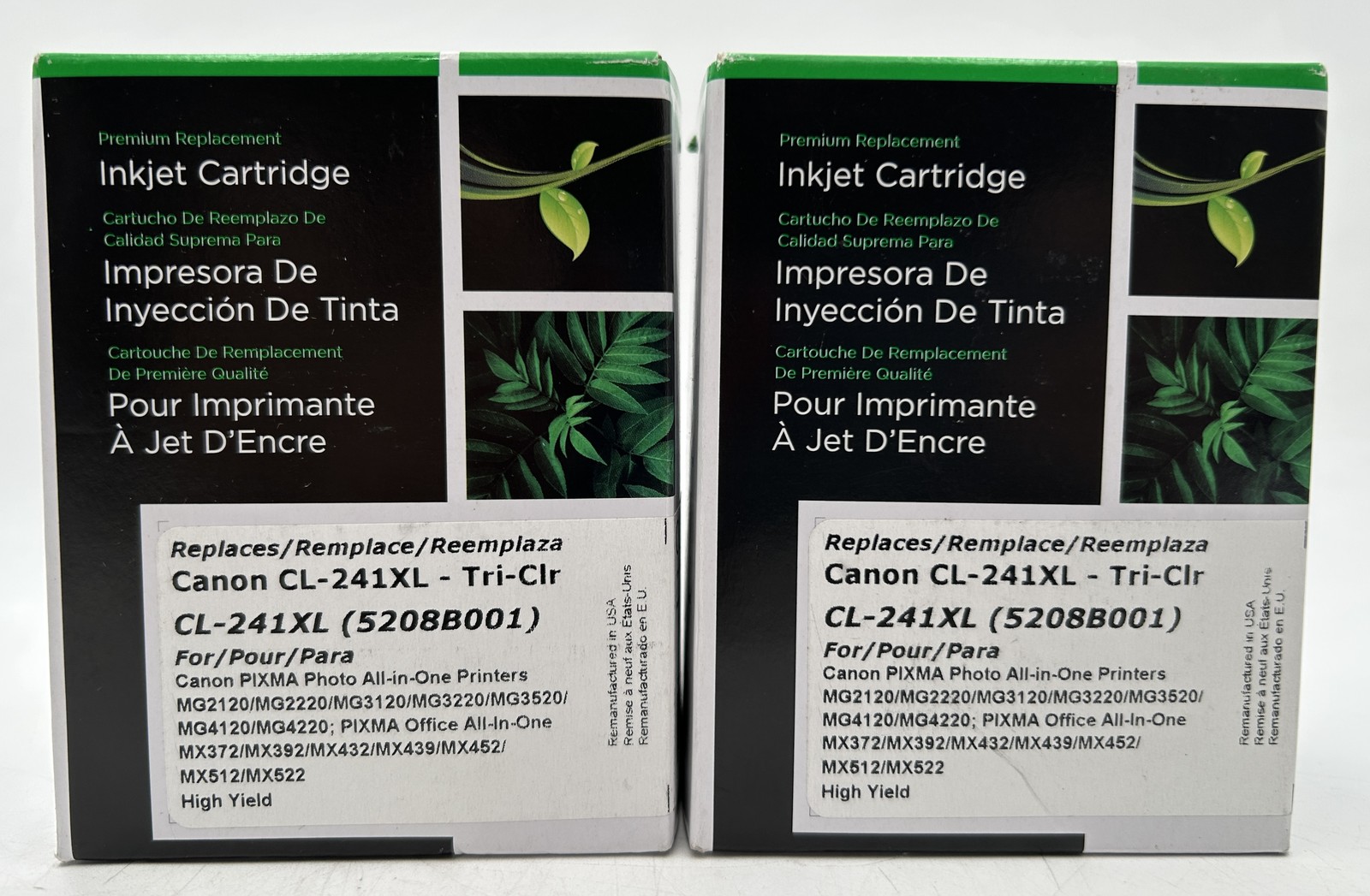 Clover CL-241XL Tri-Color Ink Cartridge - 2 Pack
