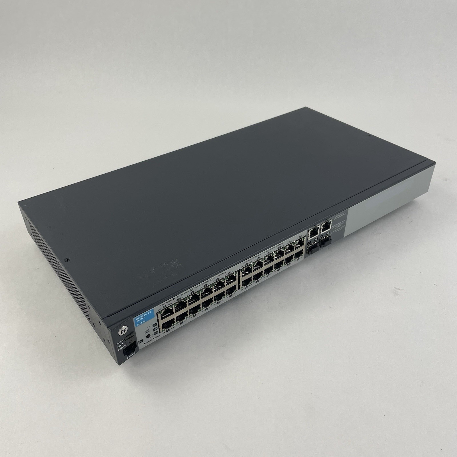 HP Procurve J9019B 24 Port Managed Network Switch Tested and Reset
