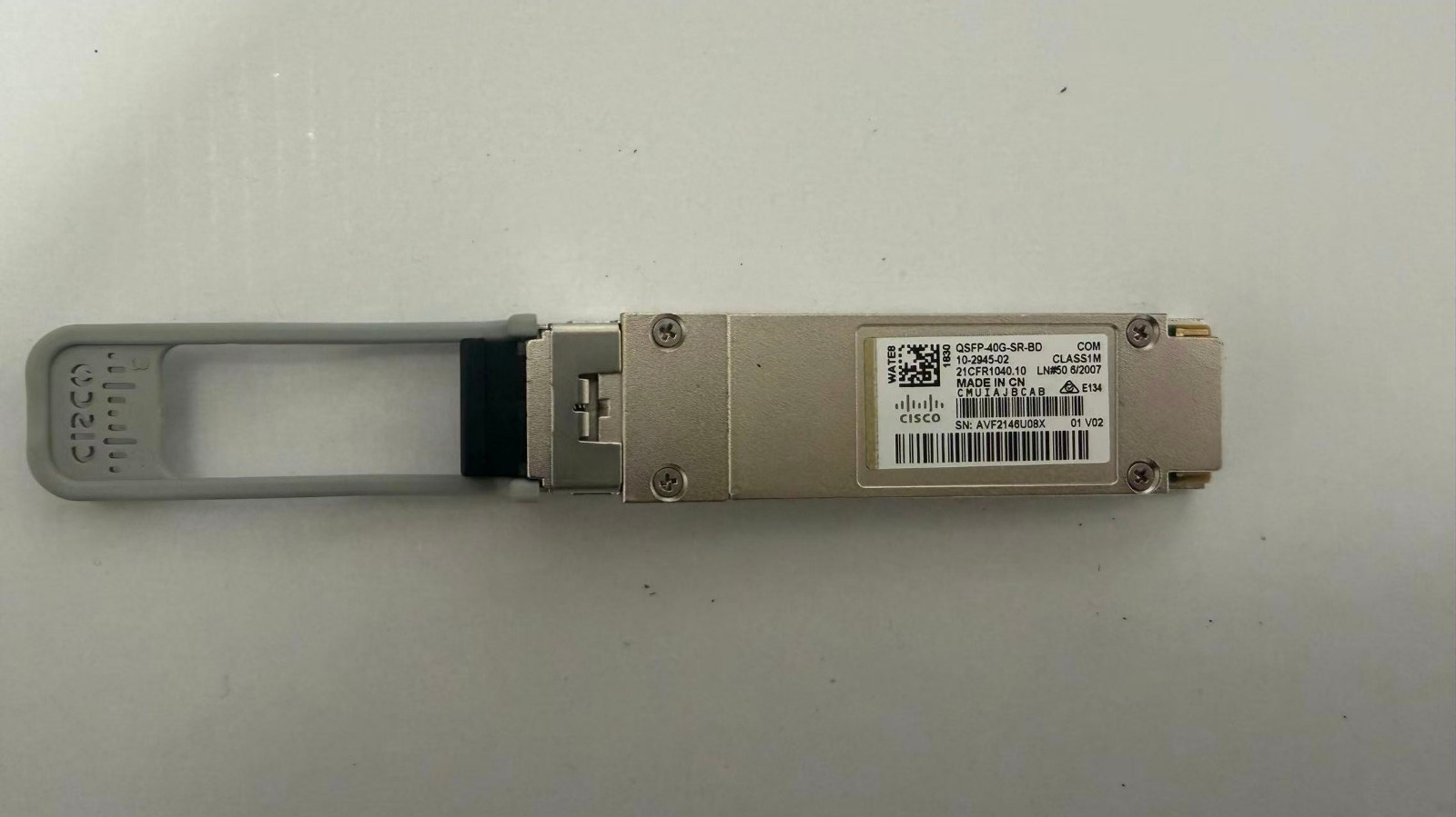 Cisco QSFP-40G-SR-BD 10-2945-02 40G MMF QSFP+ Transceiver Module