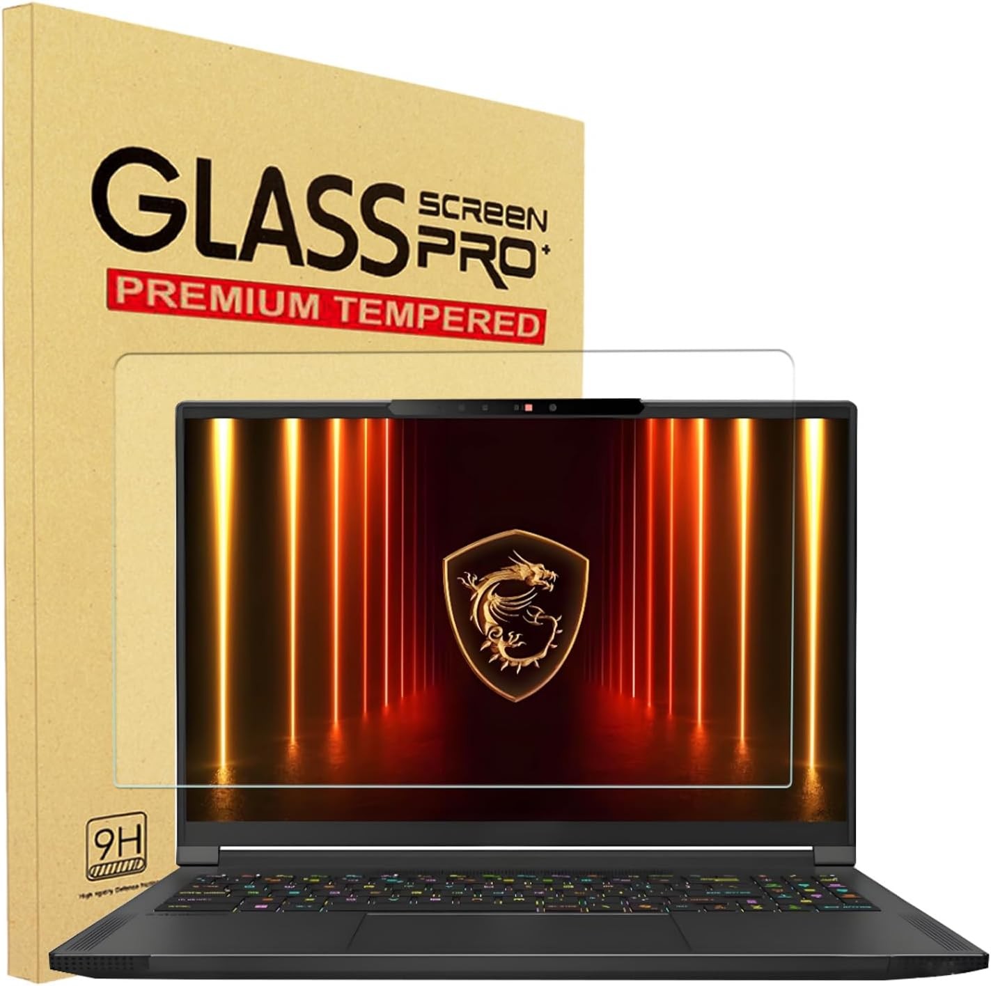 Tempered Glass Screen Protector for MSI 16 Inch Laptop - Durable and Clear