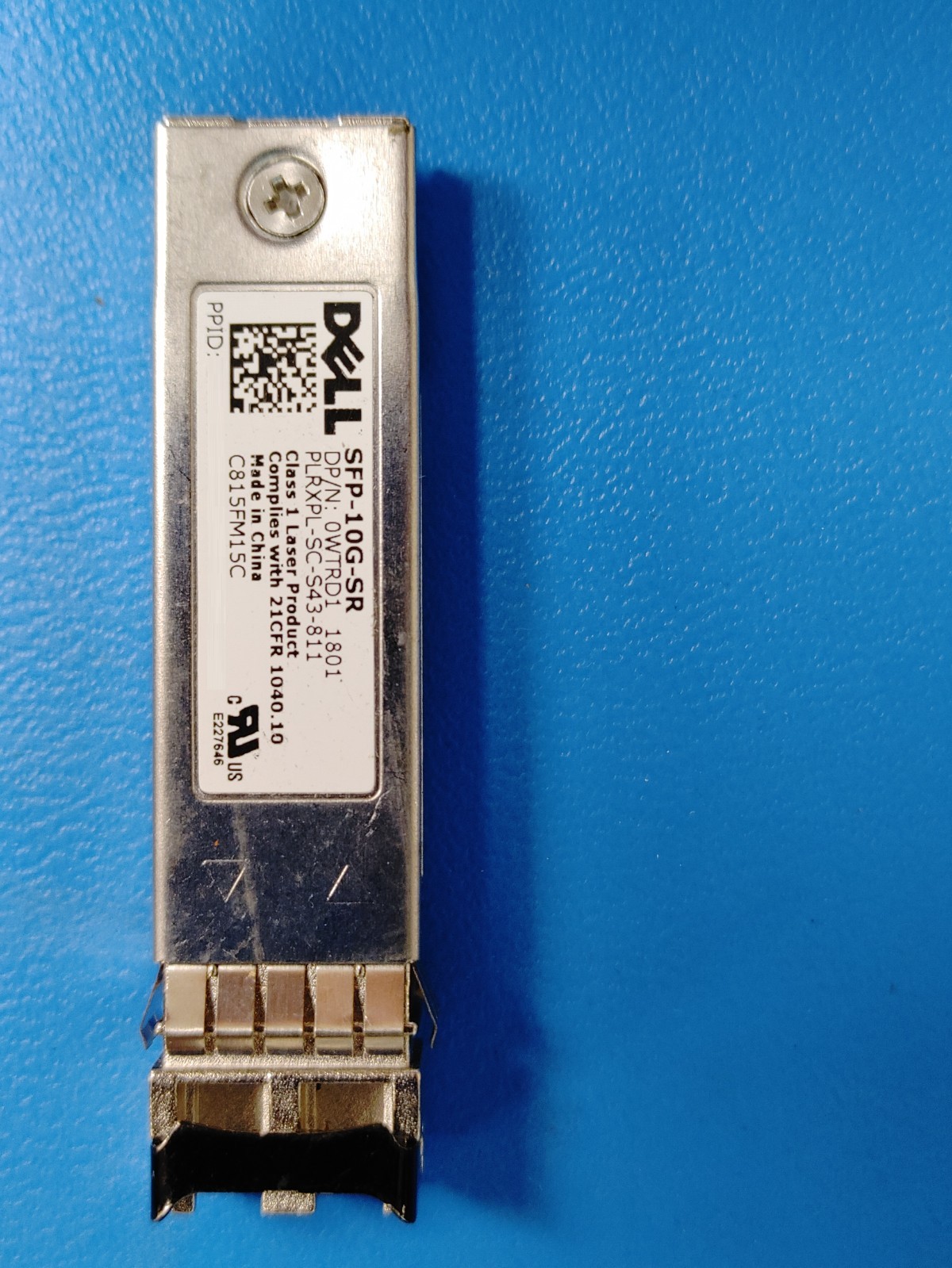 LOT OF 10  Dell 0WTRD1 SFP-10G-SR  10GB/S PLRPL-SC-S43-811