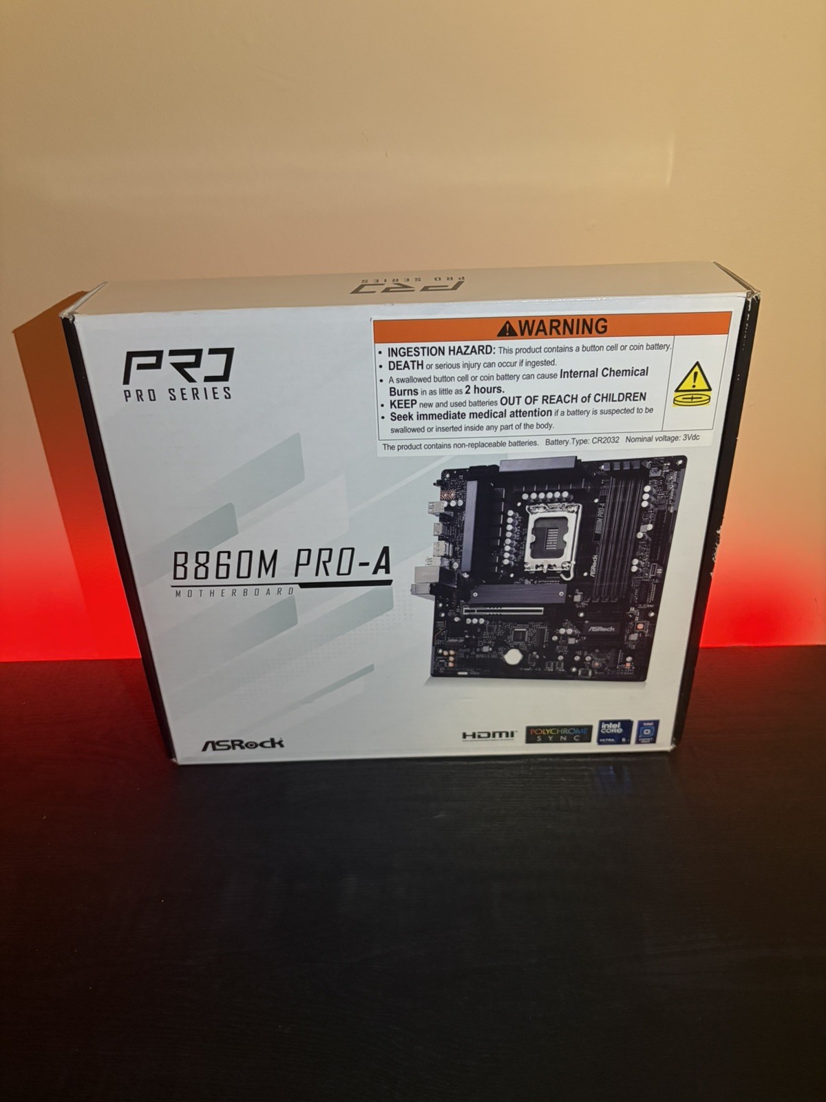 B860M PRO-A Motherboard Pro Series ASRock MICRO ATX