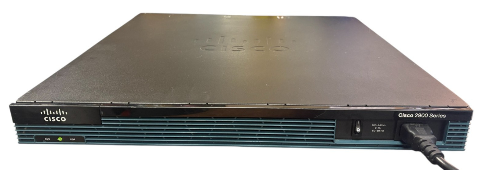 Genuine CISCO 2900 Series Model Cisco 2901 Integrated Services Route 100-240V