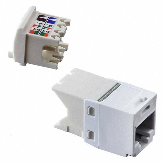 Panduit CJ688TGWH Mini-Com® TX6™ PLUS TG Style UTP Jack Module, White Qty 24