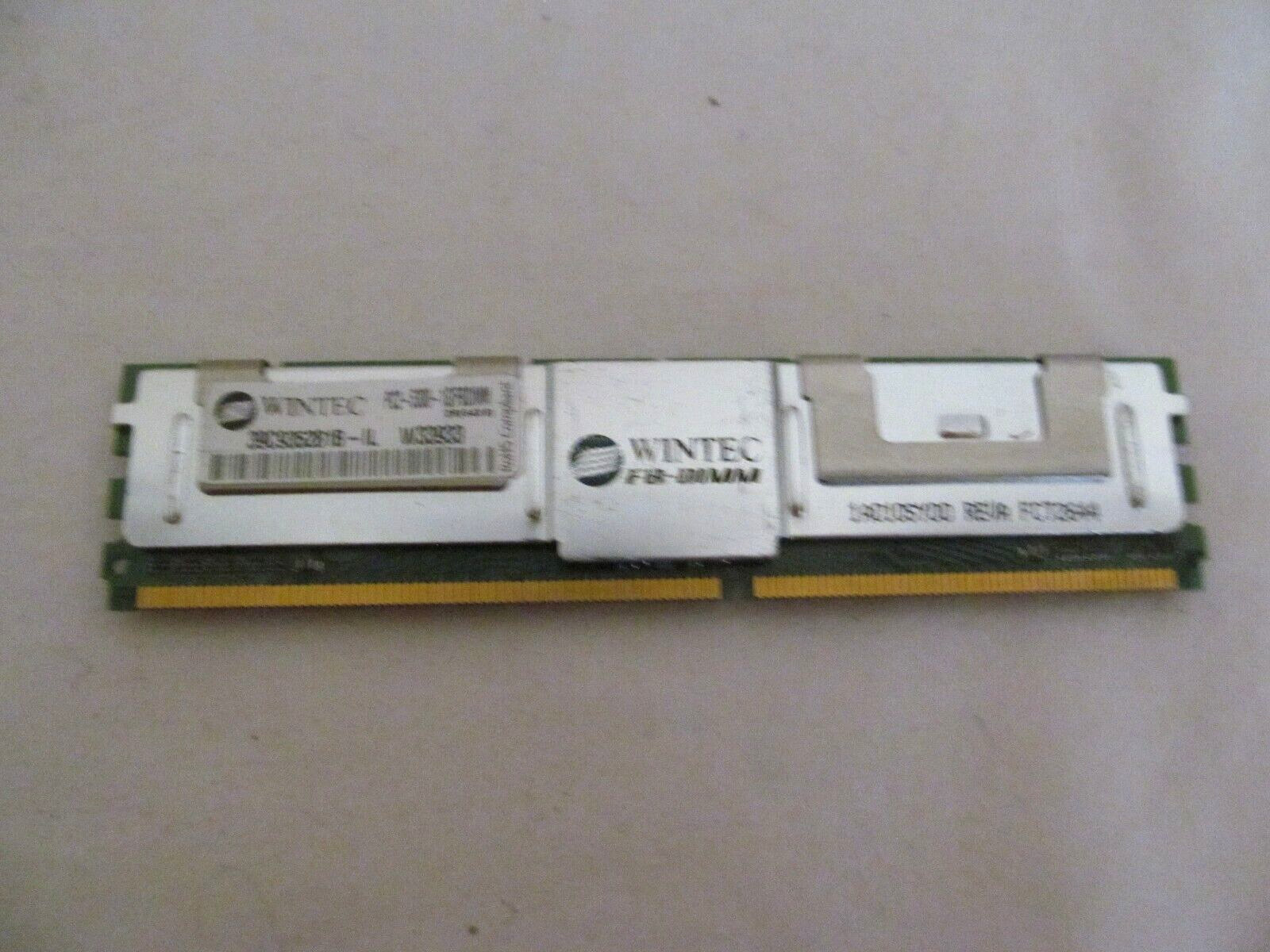 WINTEC PC2-5300-1G/FBDMM Memory 39C95281B-1L