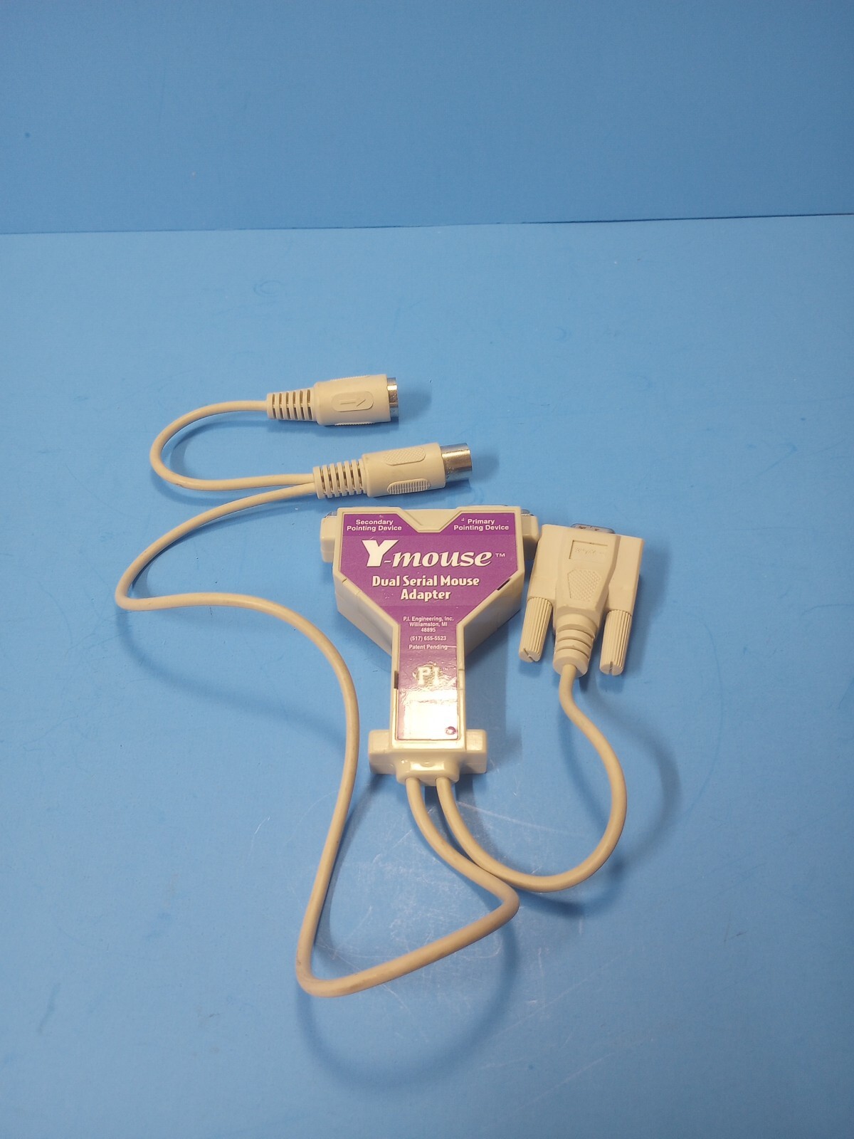 Dual Serial Mouse Adapter by Y-Mouse Made in USA 