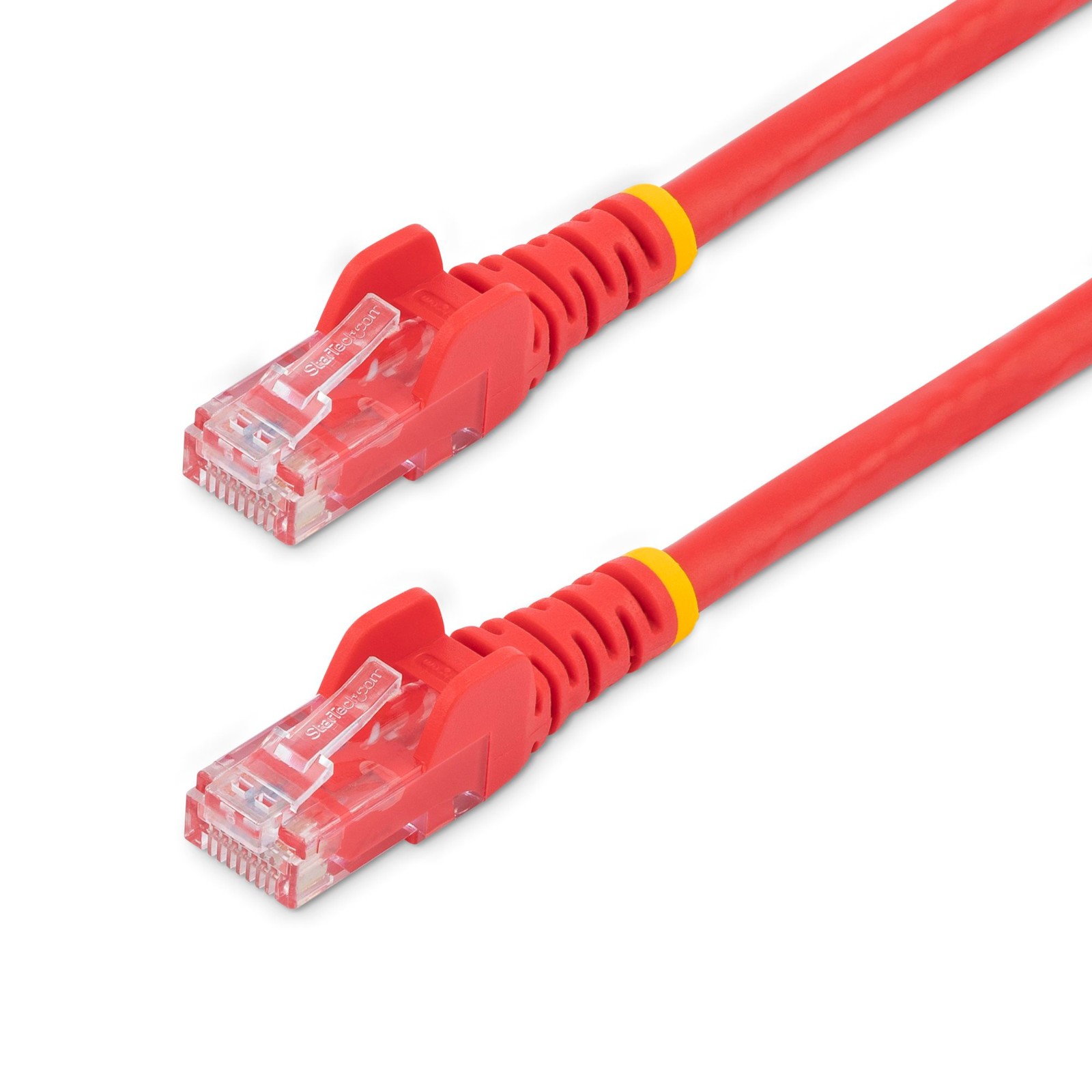 StarTech 20ft Red Cat6 Patch Cable with Snagless RJ45 Connectors - Long Ethernet