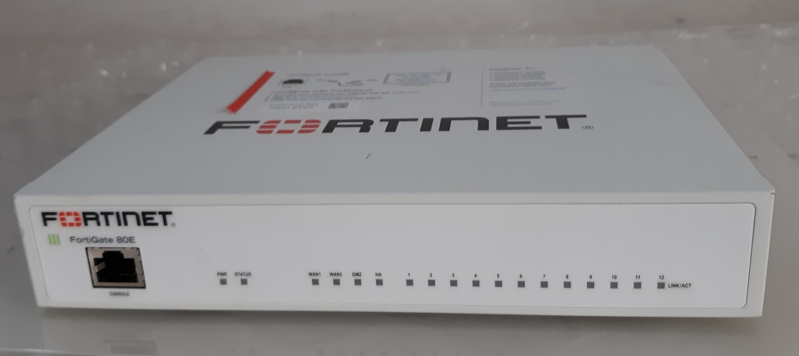 Fortinet Fortigate FG-80E Firewall Network Security Appliance NO AC *UNIT ONLY*
