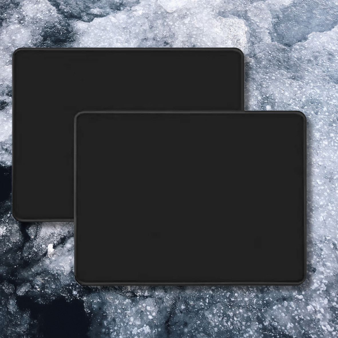 2-Pack Non-Slip Mouse Pad Stitched Edge PC Laptop For Computer PC Gaming Rubber