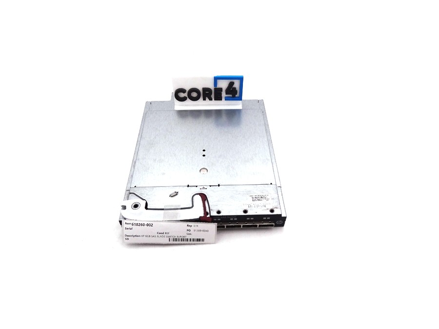 HP 618260-002 6GB SAS BLADE SWITCH 8-PORT - BK763A, 618260-001