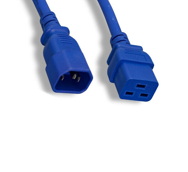 6Ft BLU Power Cord for HP HPE Aruba 6400 R0X36A Network Switches JumperCord PDU
