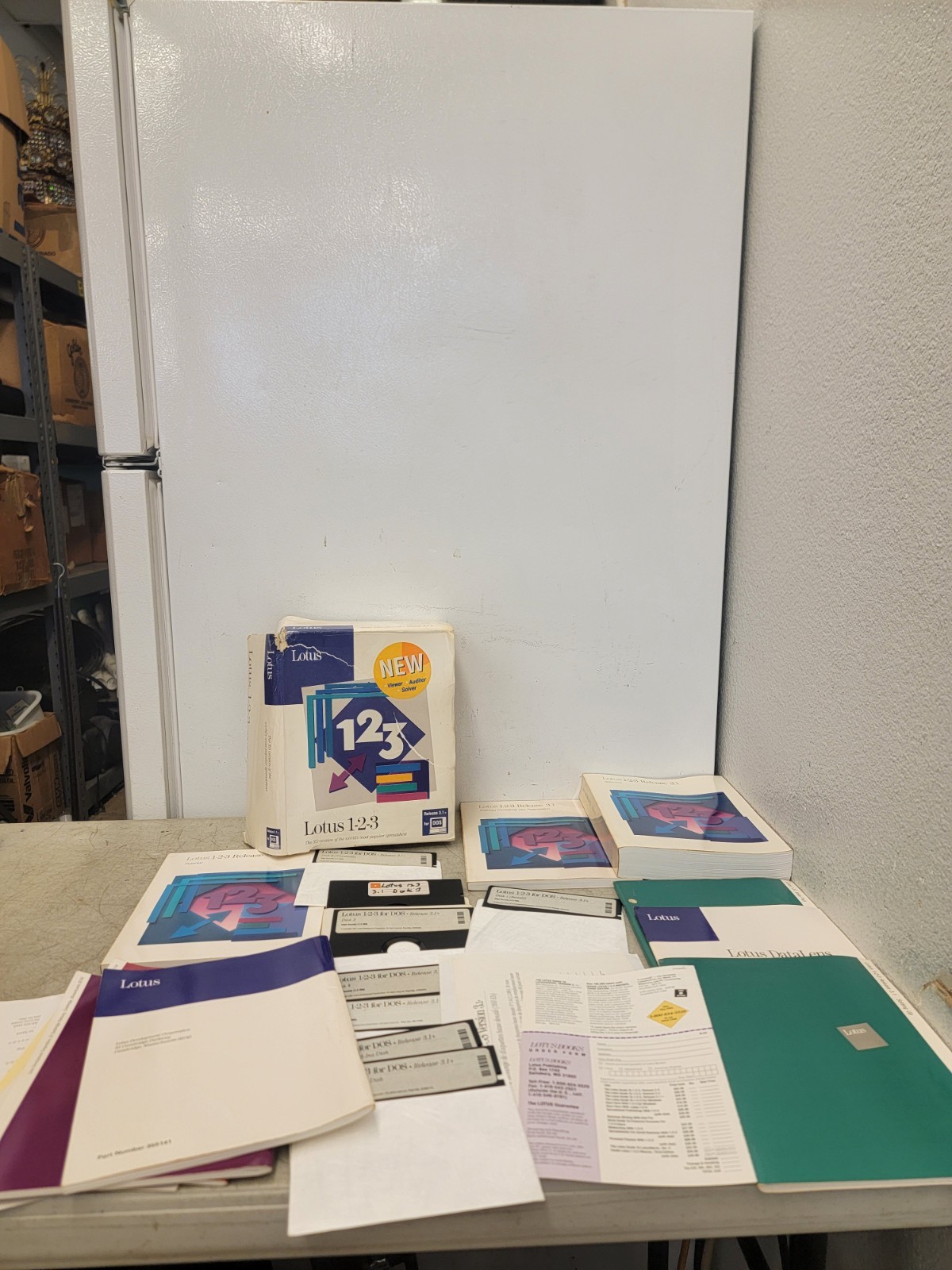 Lotus 1-2-3 for DOS Upgrade Release 3.1 Software IBM/Compatible 5.25 Disk 322071