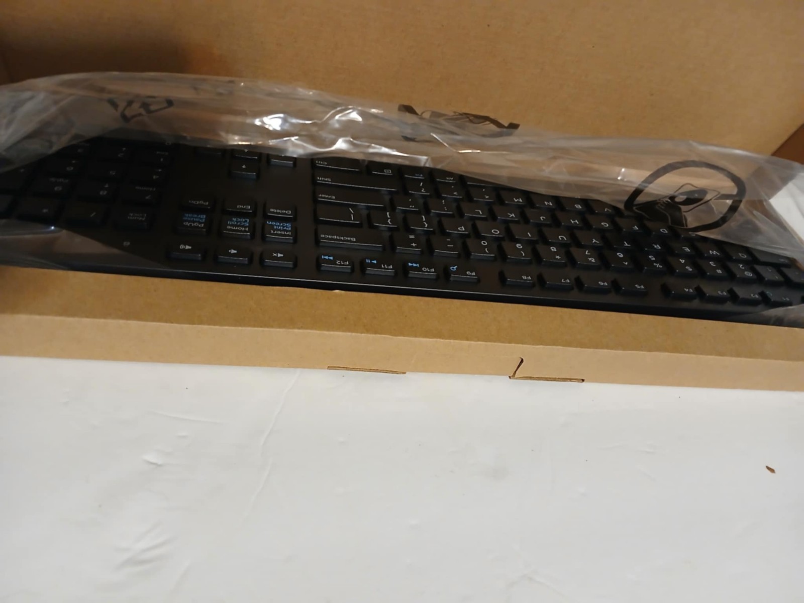 New Dell 6WMN0 KB216P Black USB Wired Slim Desktop Keyboard