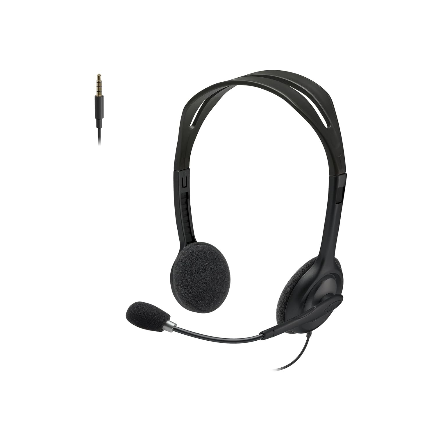 Logitech H111 Wired Stereo Noise Cancelling Headset with Mic