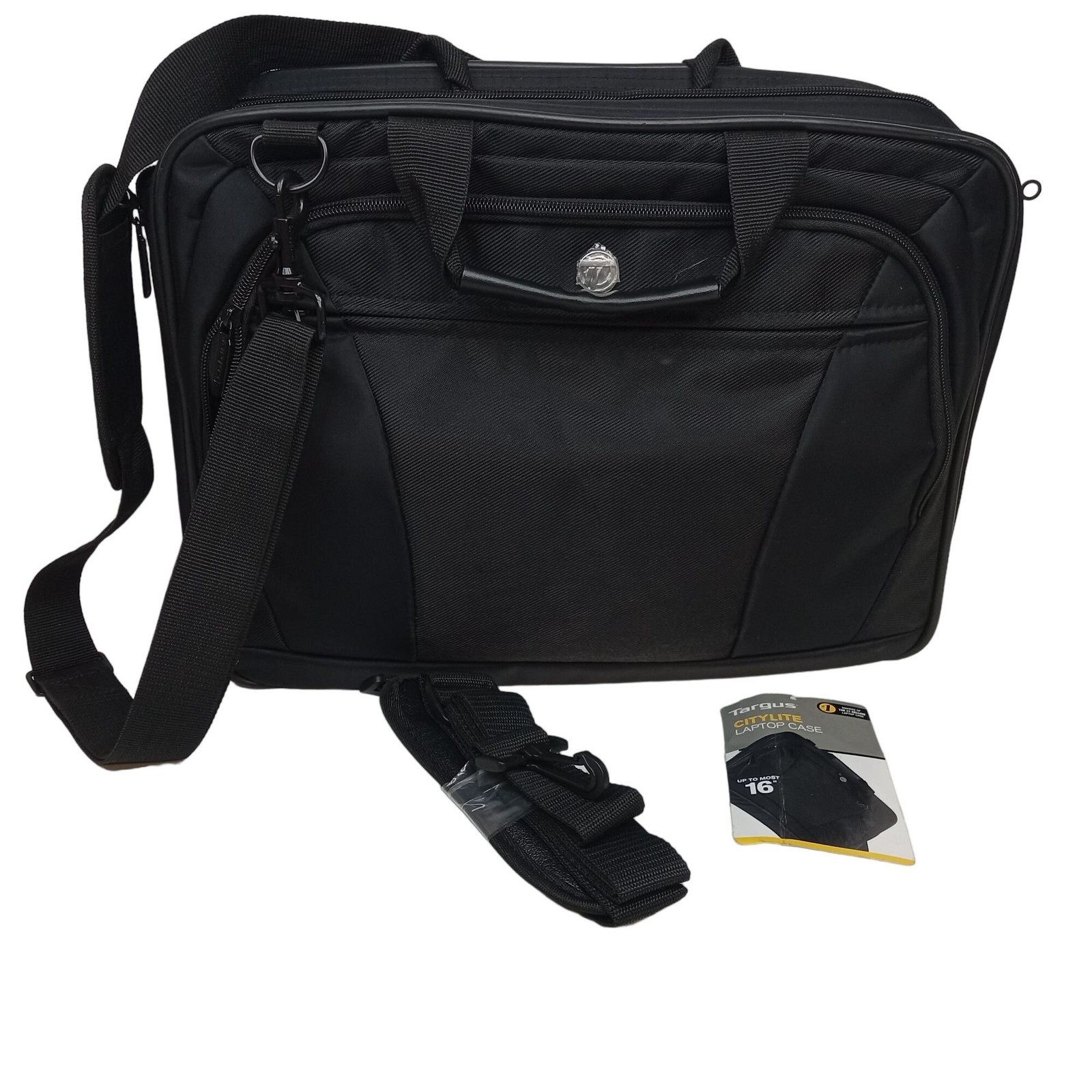Targus Citylite 16" Laptop Case Handles Adjustable Shoulder Strap